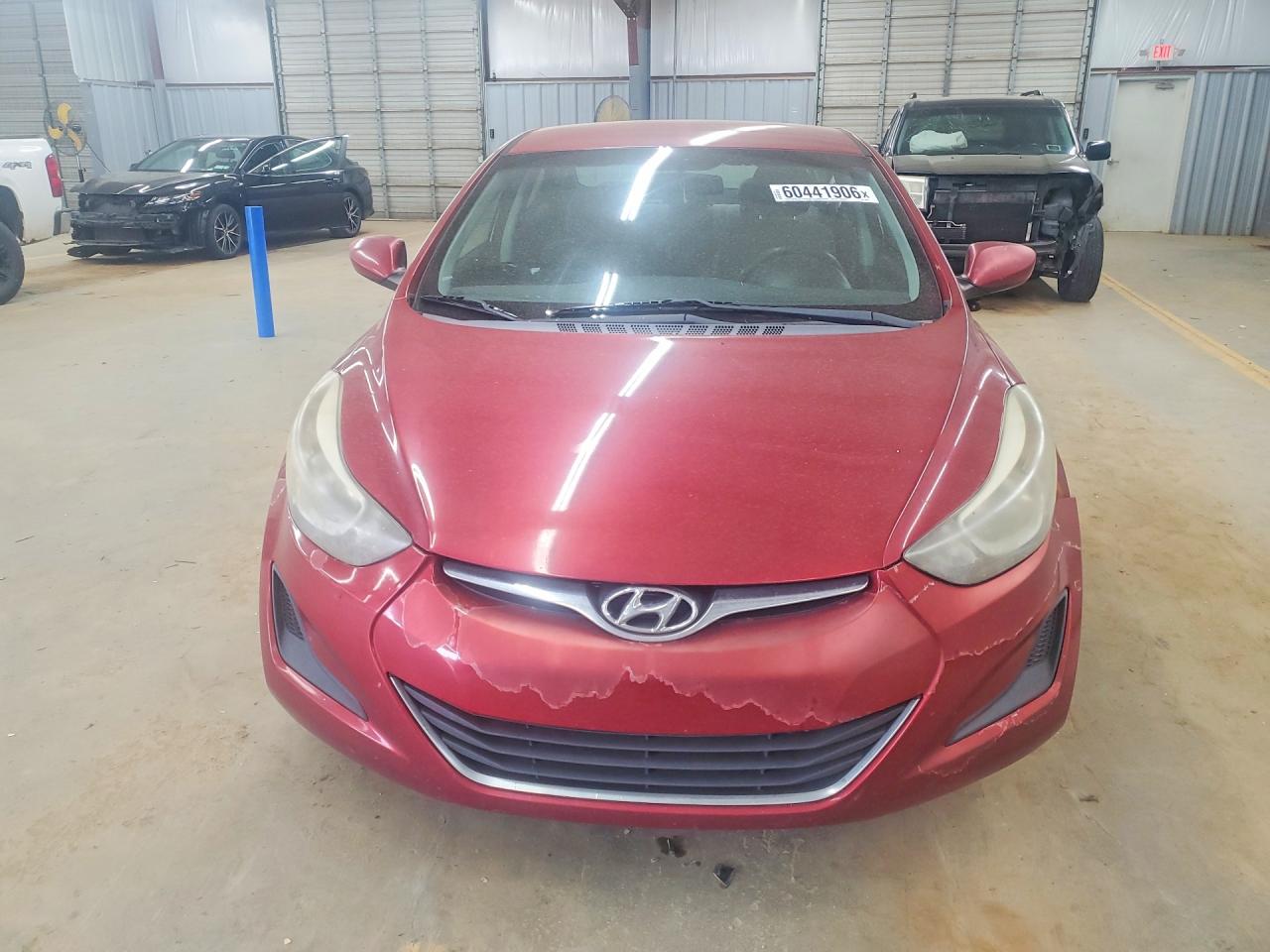 2015 Hyundai Elantra Se Red vin: 5NPDH4AE9FH640215