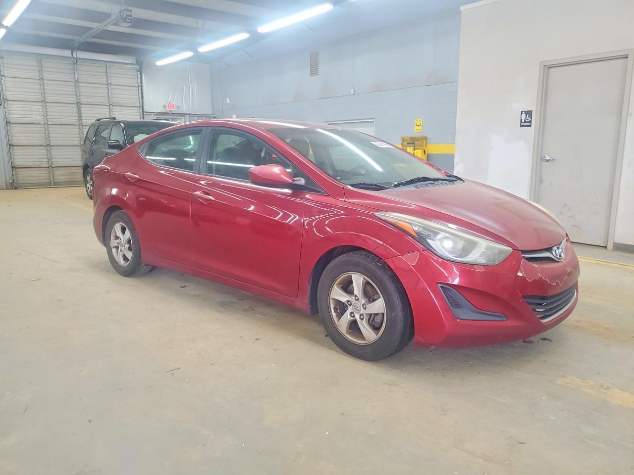 2015 Hyundai Elantra Se Red vin: 5NPDH4AE9FH640215