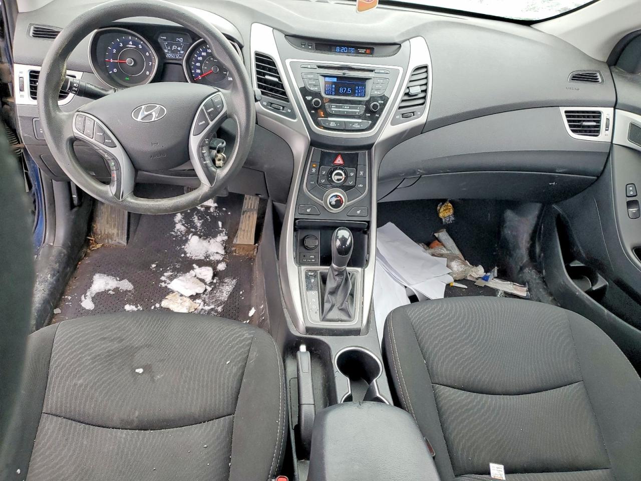 2015 Hyundai Elantra Se Blue vin: 5NPDH4AE9FH645639