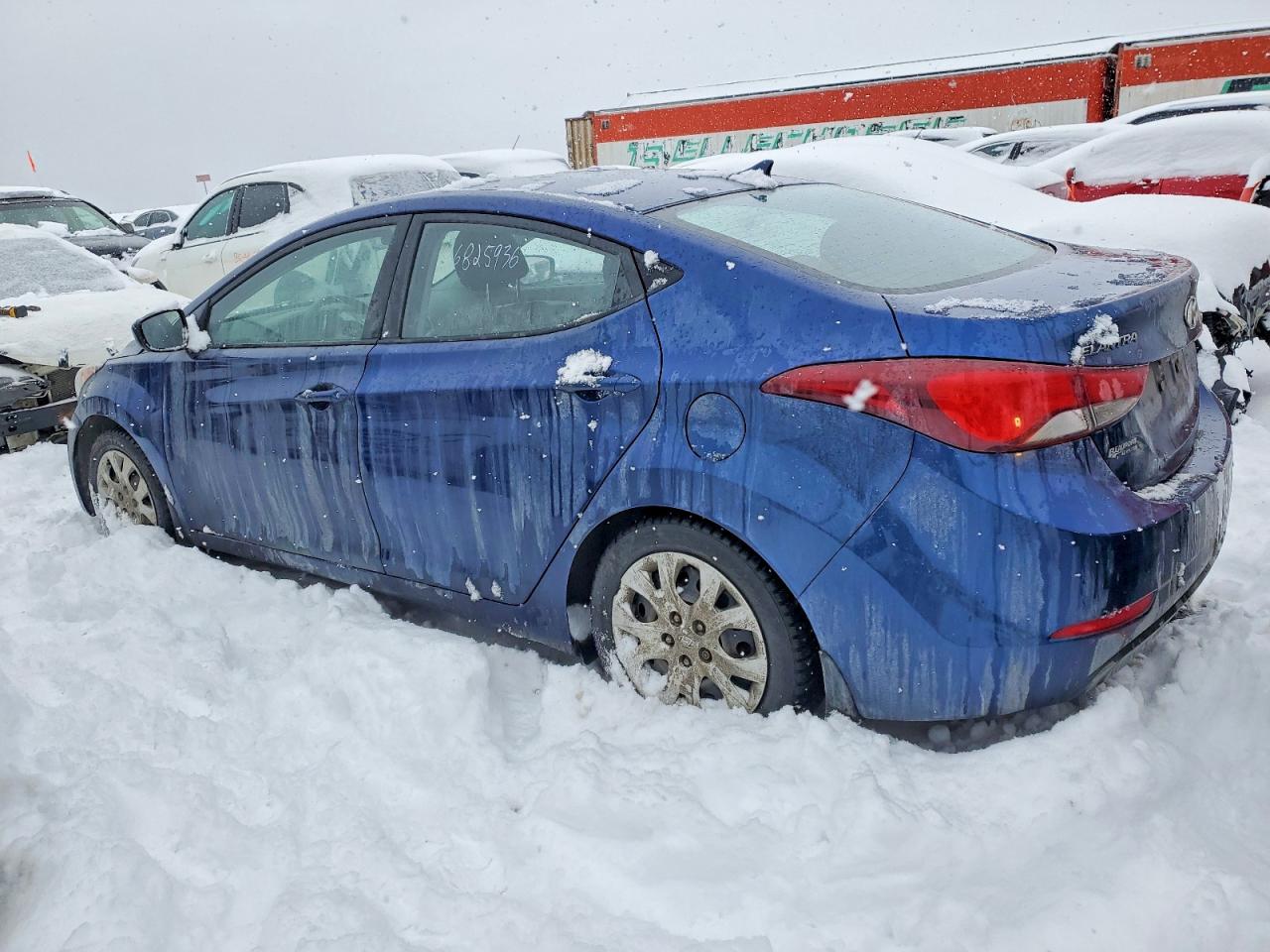 2015 Hyundai Elantra Se Blue vin: 5NPDH4AE9FH645639