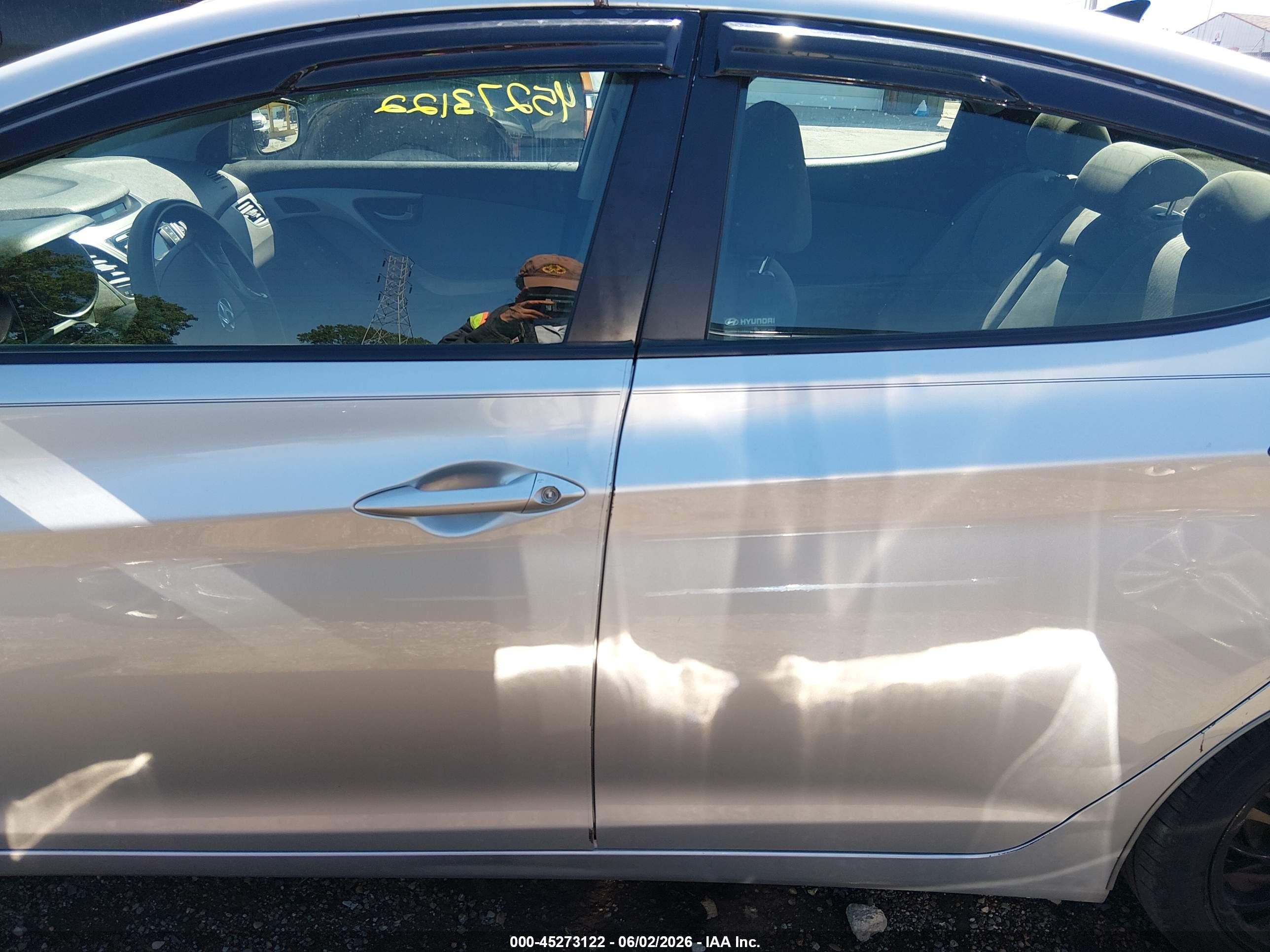 2015 Hyundai Elantra Se Silver vin: 5NPDH4AE9FH648587
