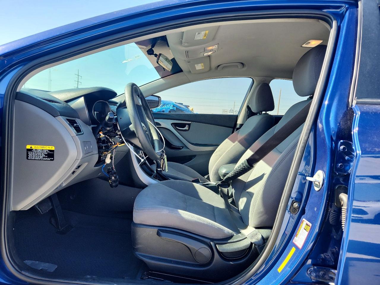 2015 Hyundai Elantra Se Синий vin: 5NPDH4AE9FH649805