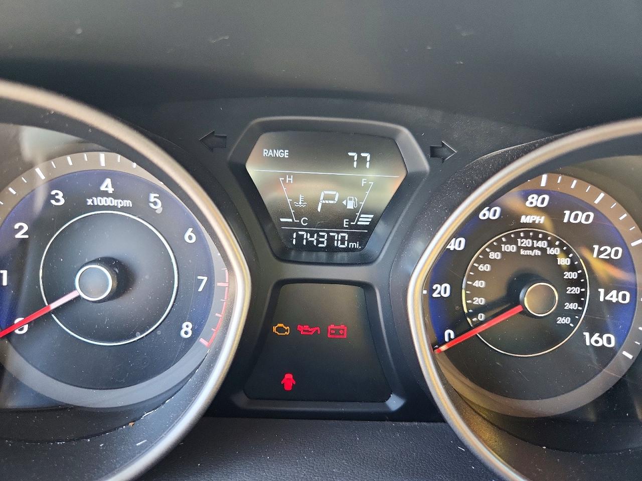 2015 Hyundai Elantra Se Синий vin: 5NPDH4AE9FH649805