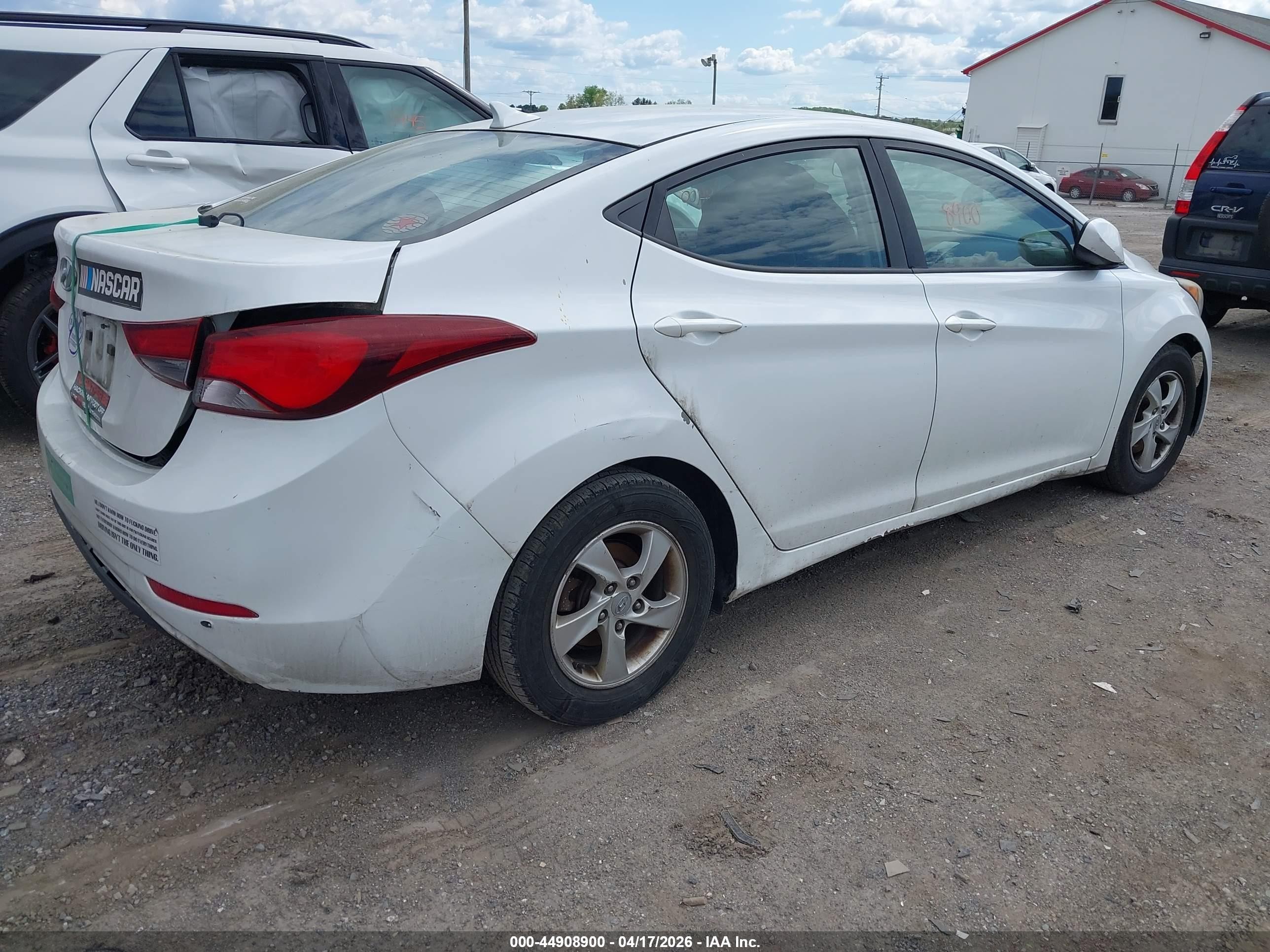 2015 Hyundai Elantra Se Белый vin: 5NPDH4AE9FH651859