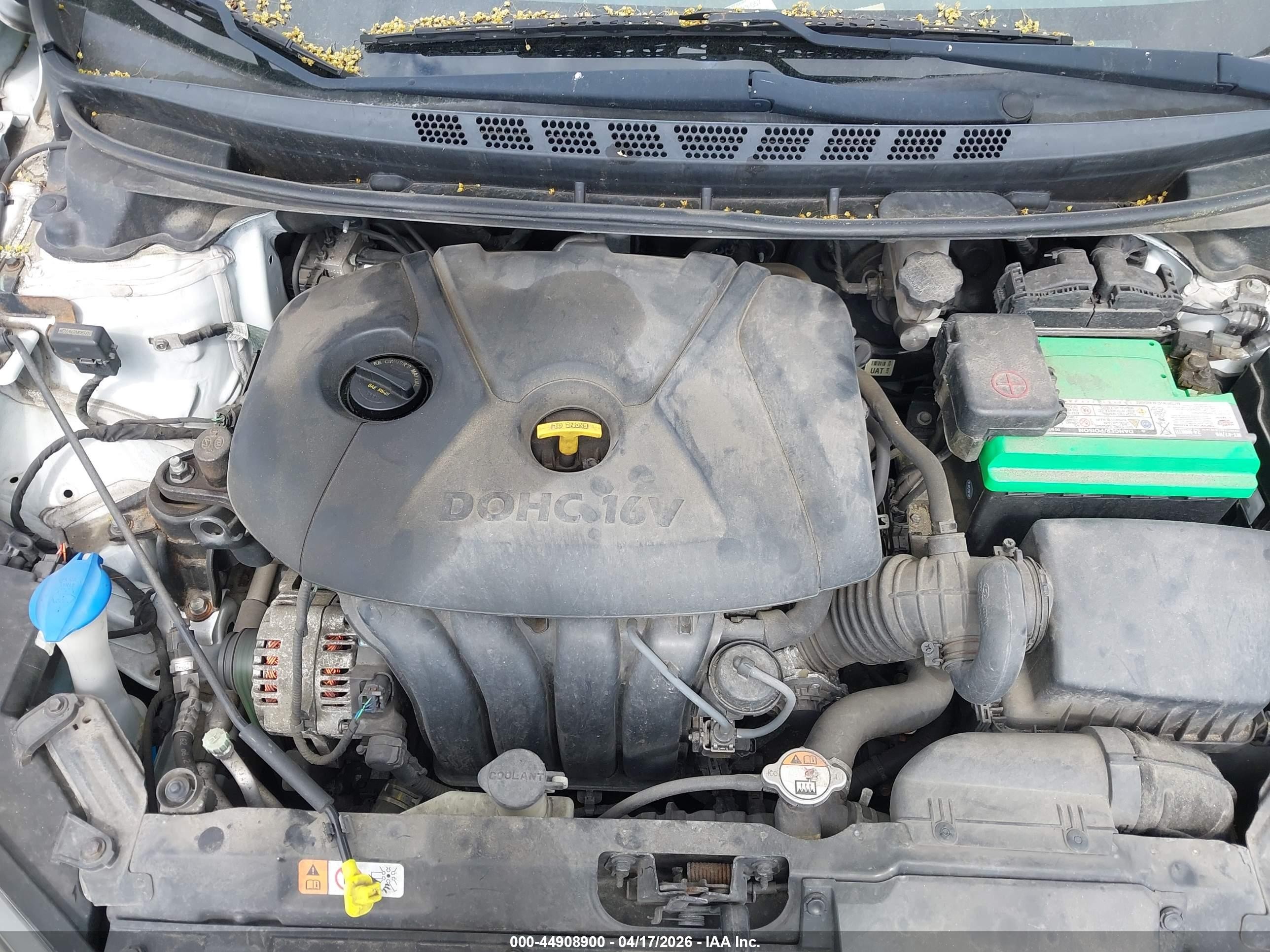 2015 Hyundai Elantra Se Белый vin: 5NPDH4AE9FH651859