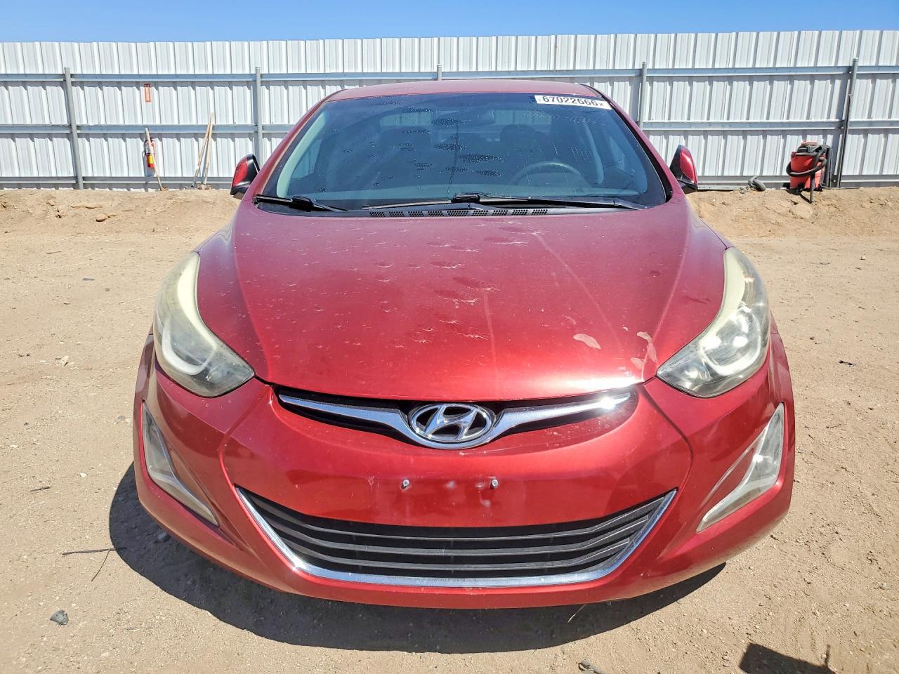 2016 Hyundai Elantra Se Red vin: 5NPDH4AE9GH732930