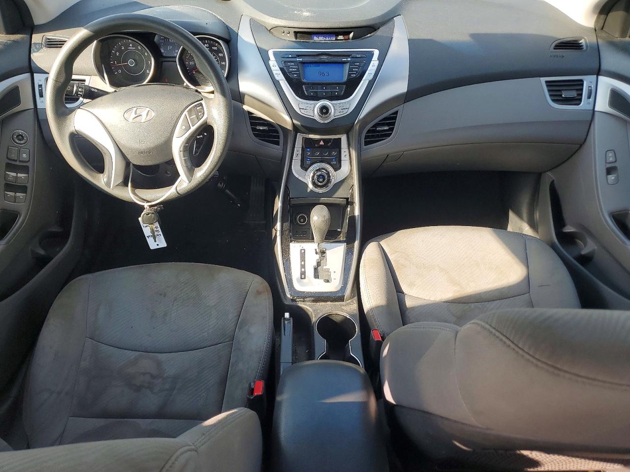 2011 Hyundai Elantra Gls Black vin: 5NPDH4AEXBH012142