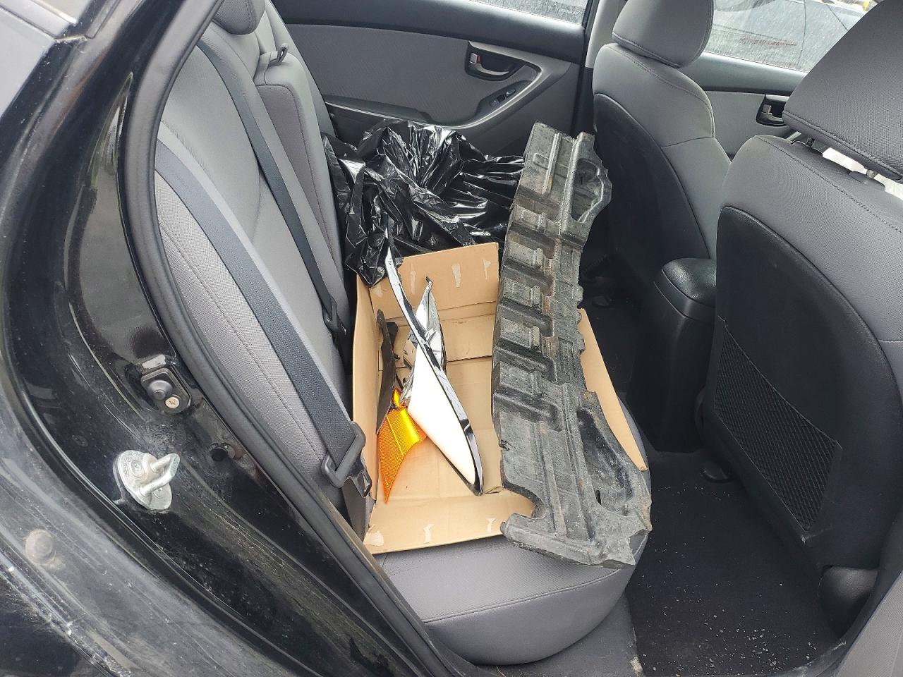 2011 Hyundai Elantra Gls Черный vin: 5NPDH4AEXBH022301