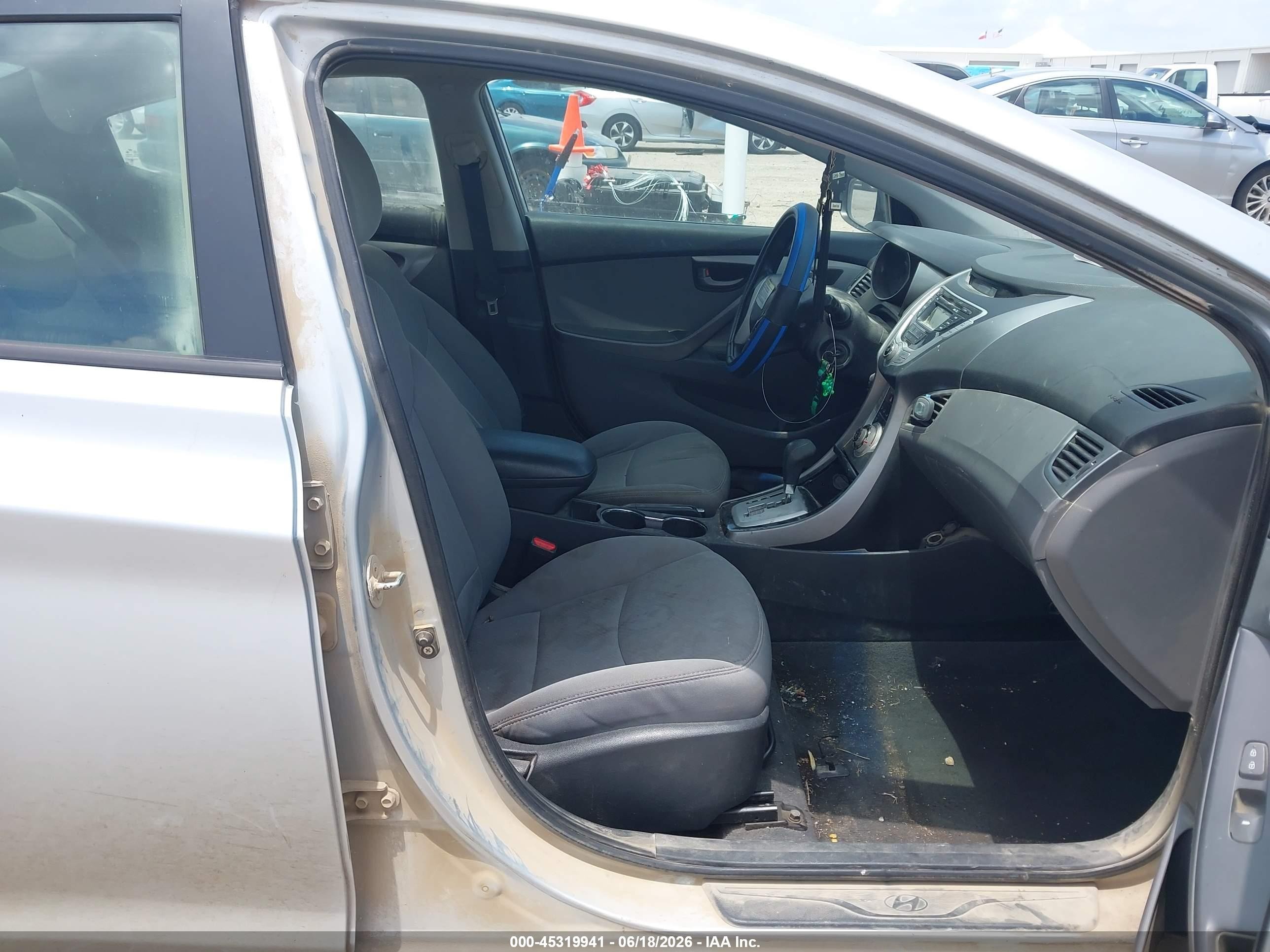 2011 Hyundai Elantra Gls Silver vin: 5NPDH4AEXBH023187
