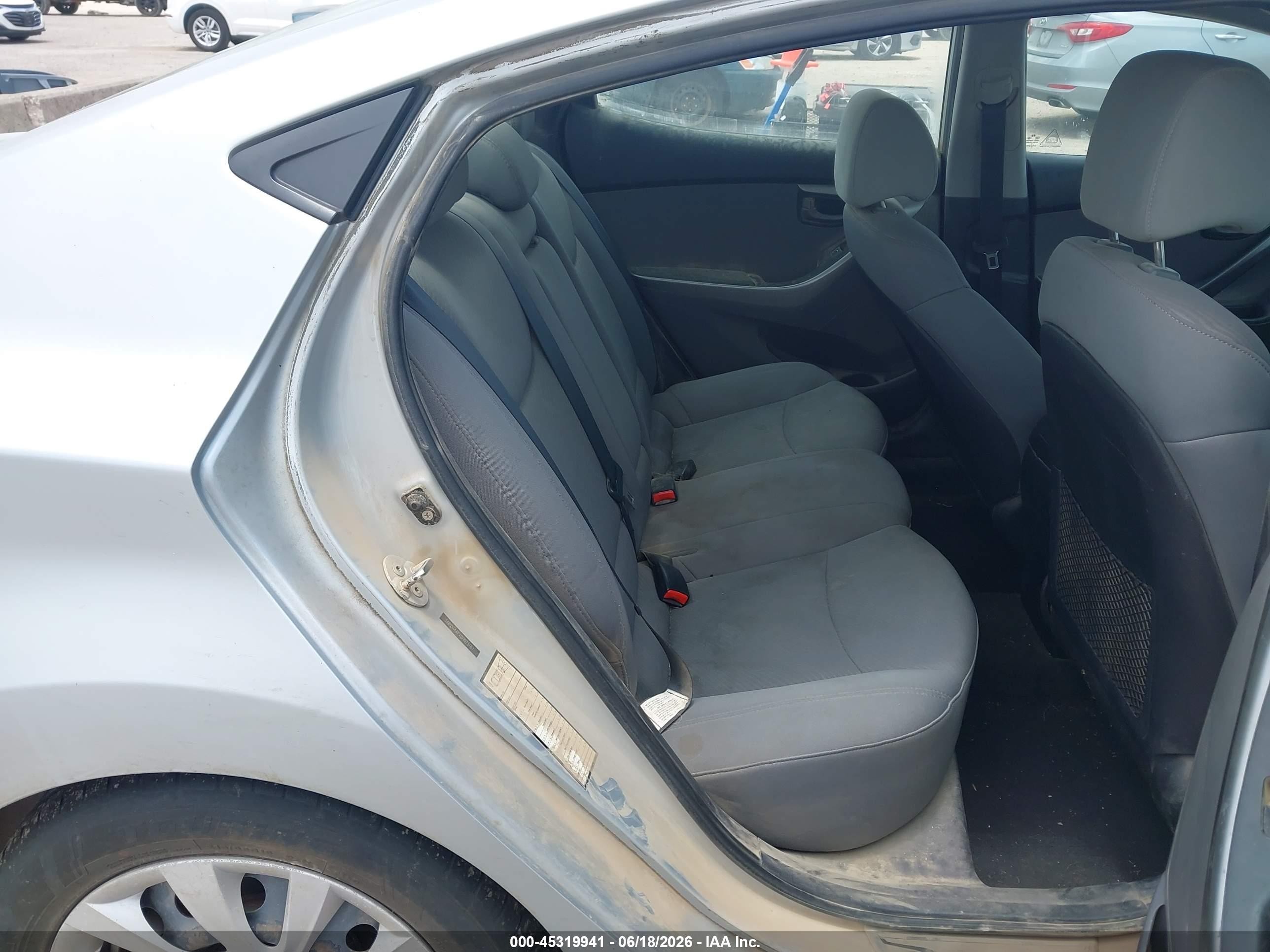 2011 Hyundai Elantra Gls Silver vin: 5NPDH4AEXBH023187