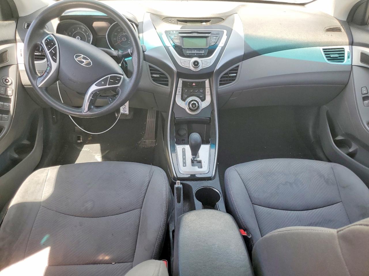2011 Hyundai Elantra Gls Gray vin: 5NPDH4AEXBH026185