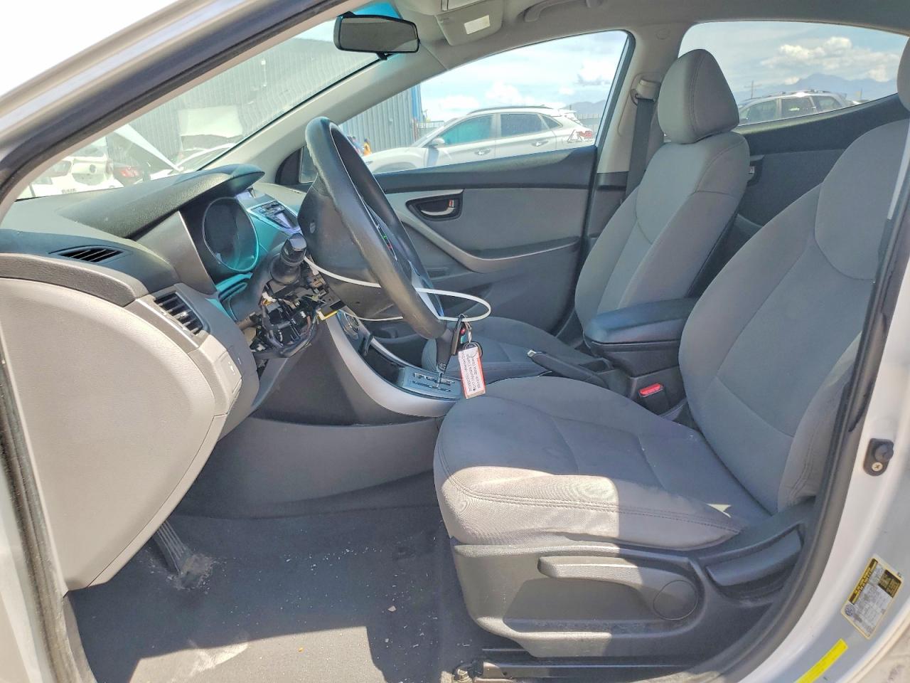 2011 Hyundai Elantra Gls Gray vin: 5NPDH4AEXBH026185