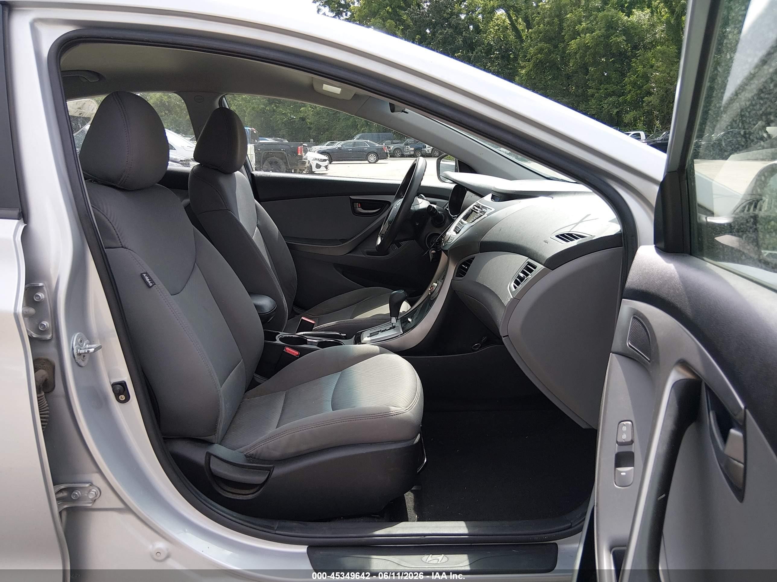2011 Hyundai Elantra Gls Silver vin: 5NPDH4AEXBH035856