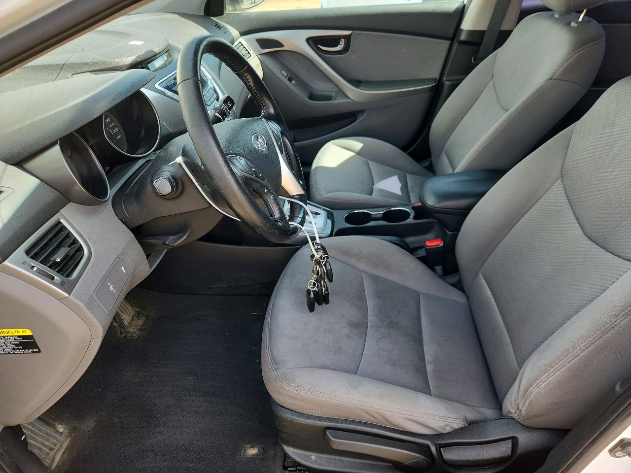 2011 Hyundai Elantra Gls White vin: 5NPDH4AEXBH055184