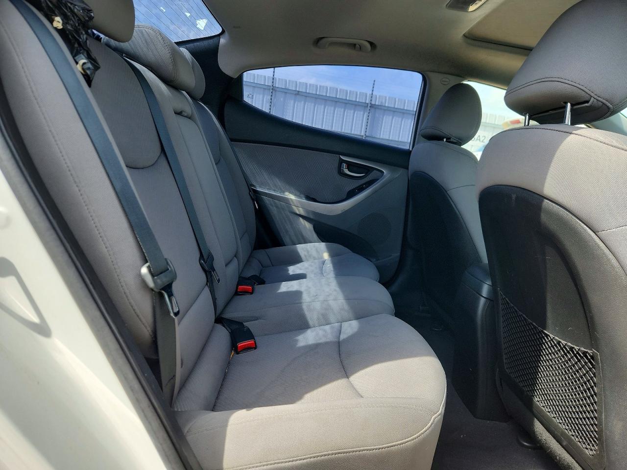 2011 Hyundai Elantra Gls White vin: 5NPDH4AEXBH055184