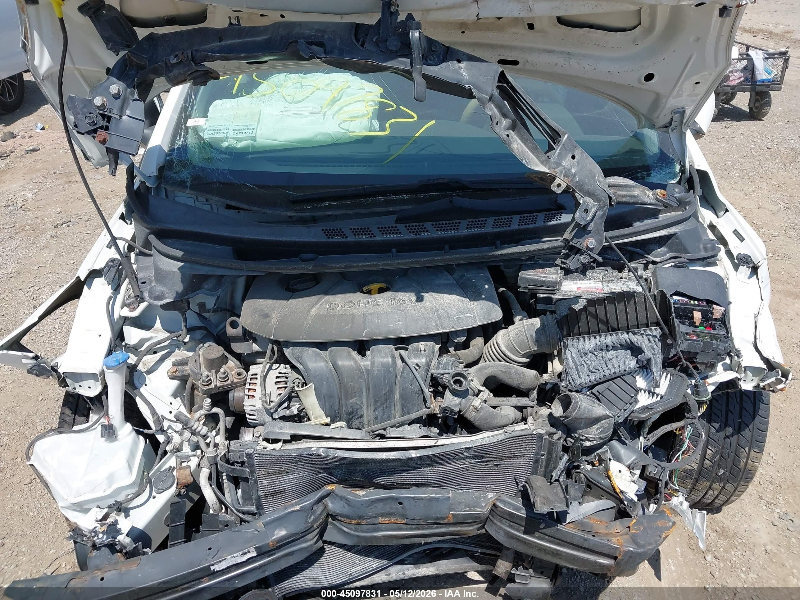 2011 Hyundai Elantra Limited White vin: 5NPDH4AEXBH076164