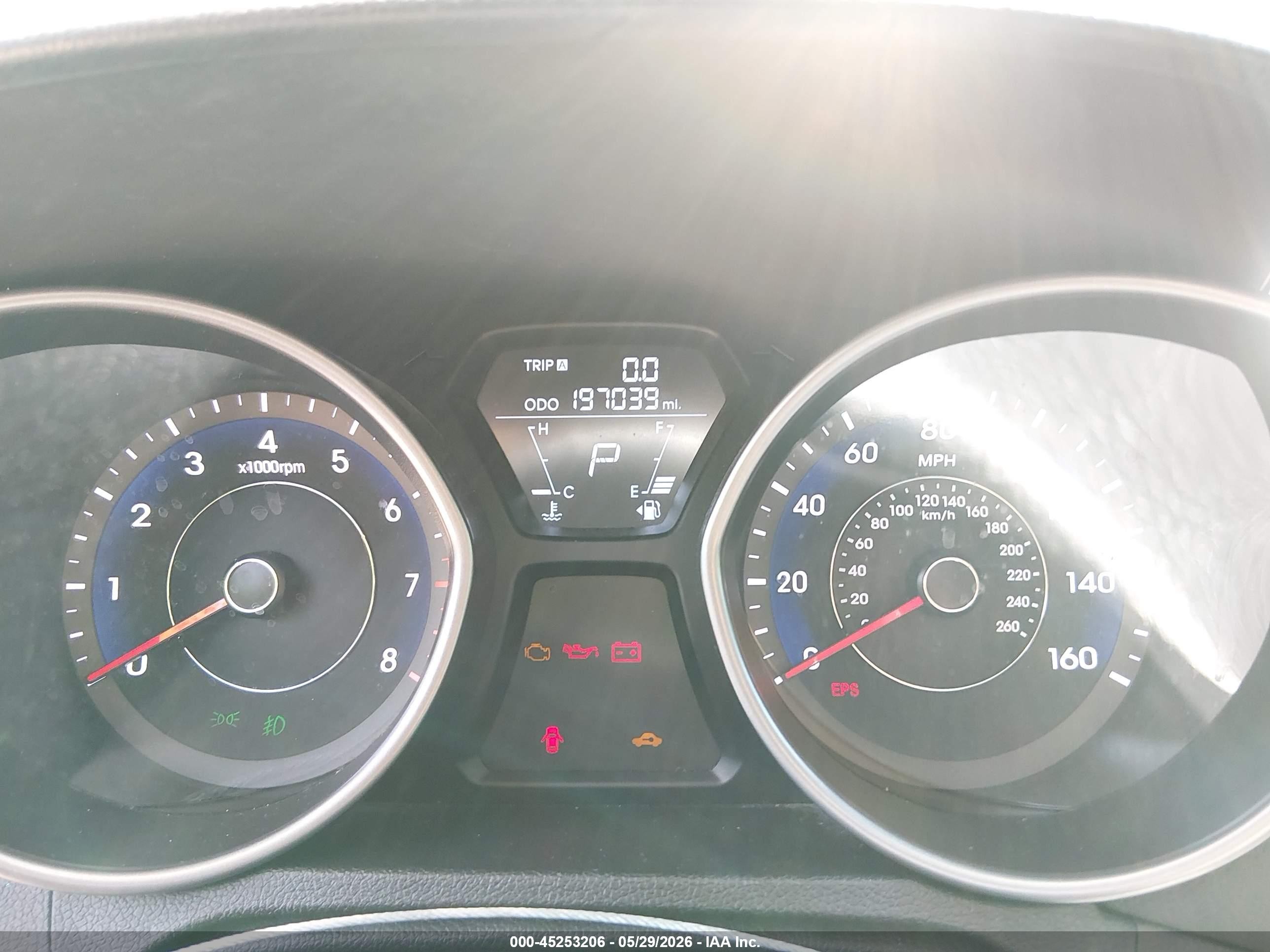 2012 Hyundai Elantra Limited Серый vin: 5NPDH4AEXCH100237
