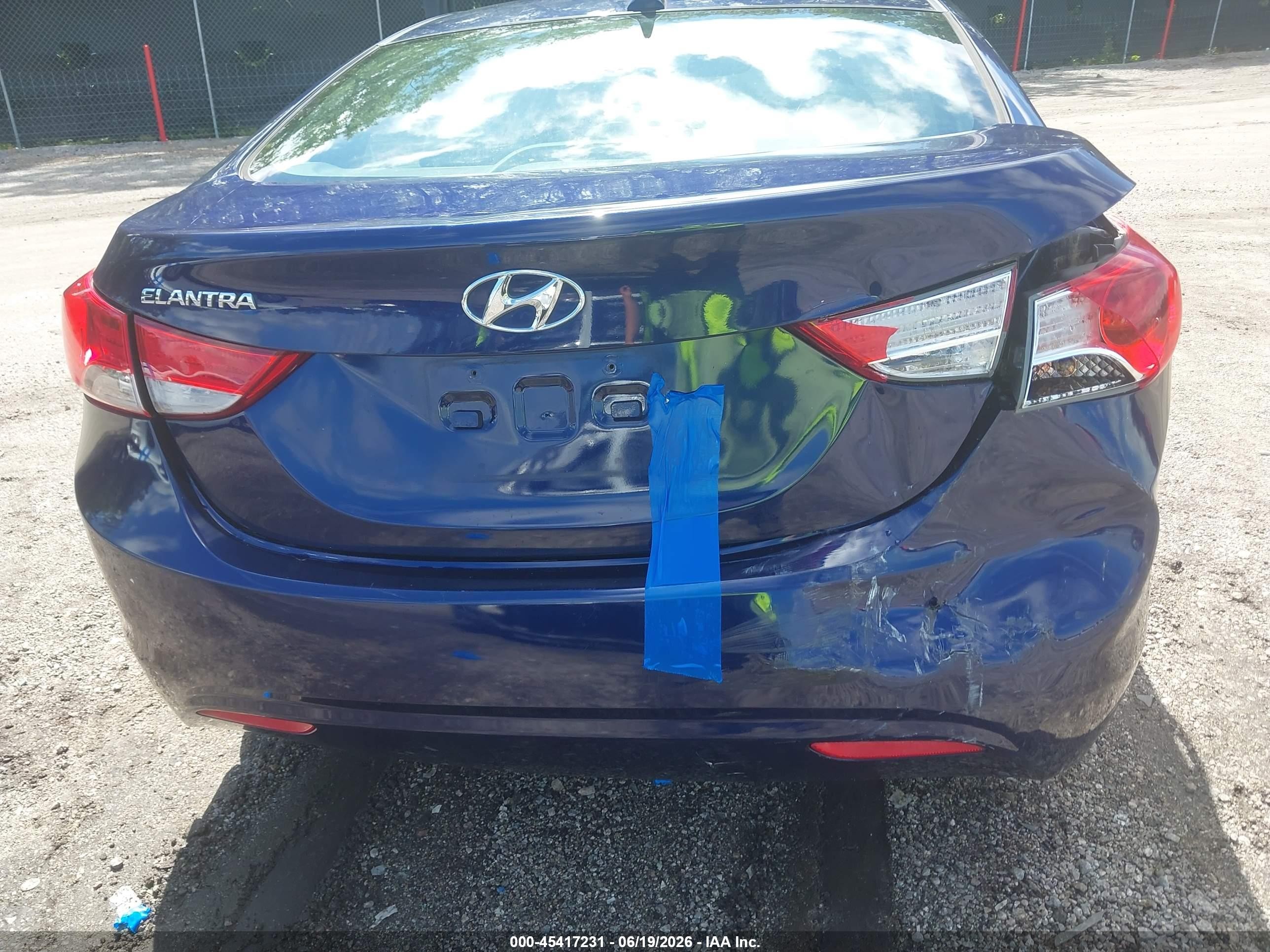 2012 Hyundai Elantra Gls Фиолетовый vin: 5NPDH4AEXCH100755