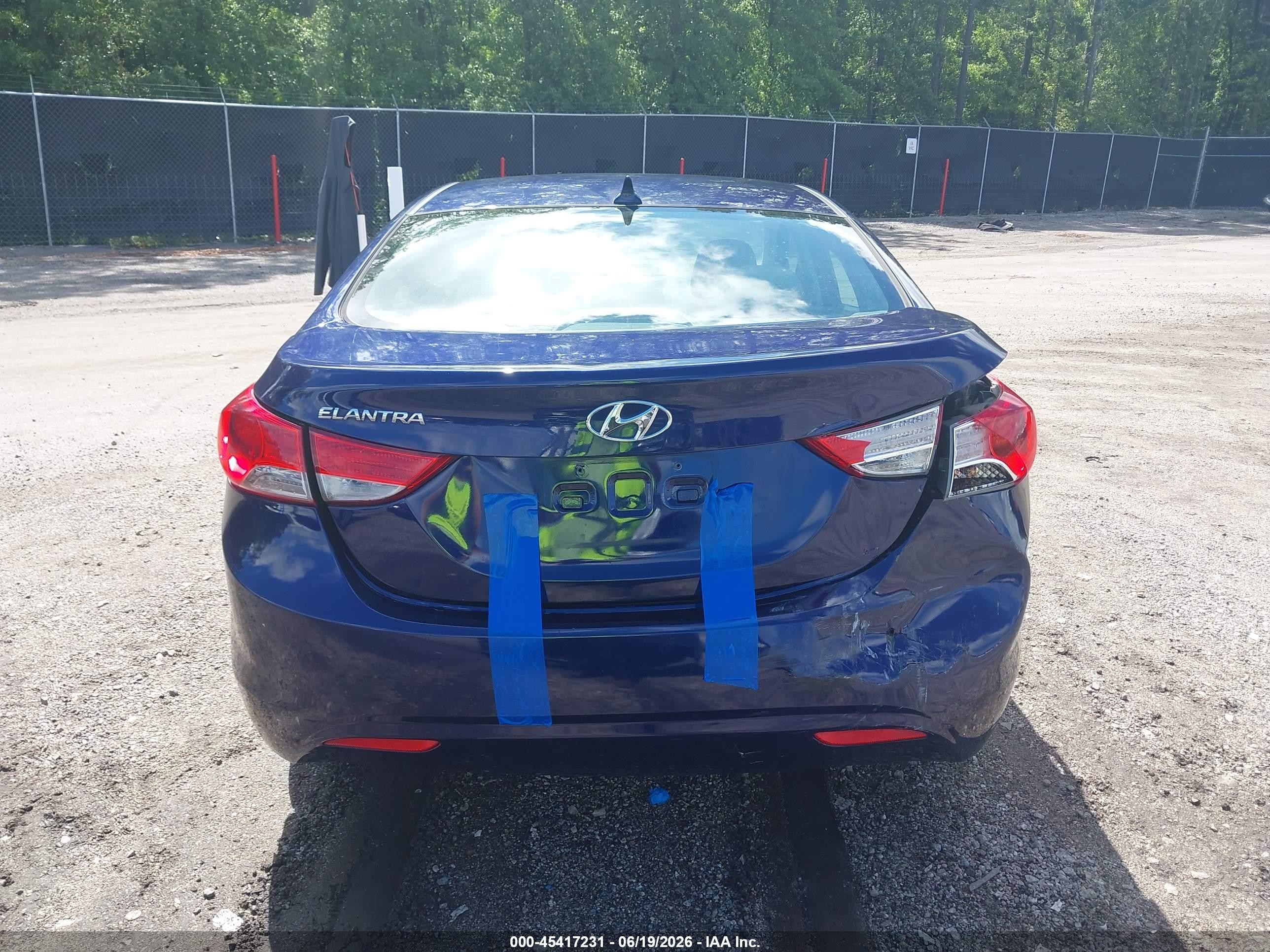 2012 Hyundai Elantra Gls Фиолетовый vin: 5NPDH4AEXCH100755