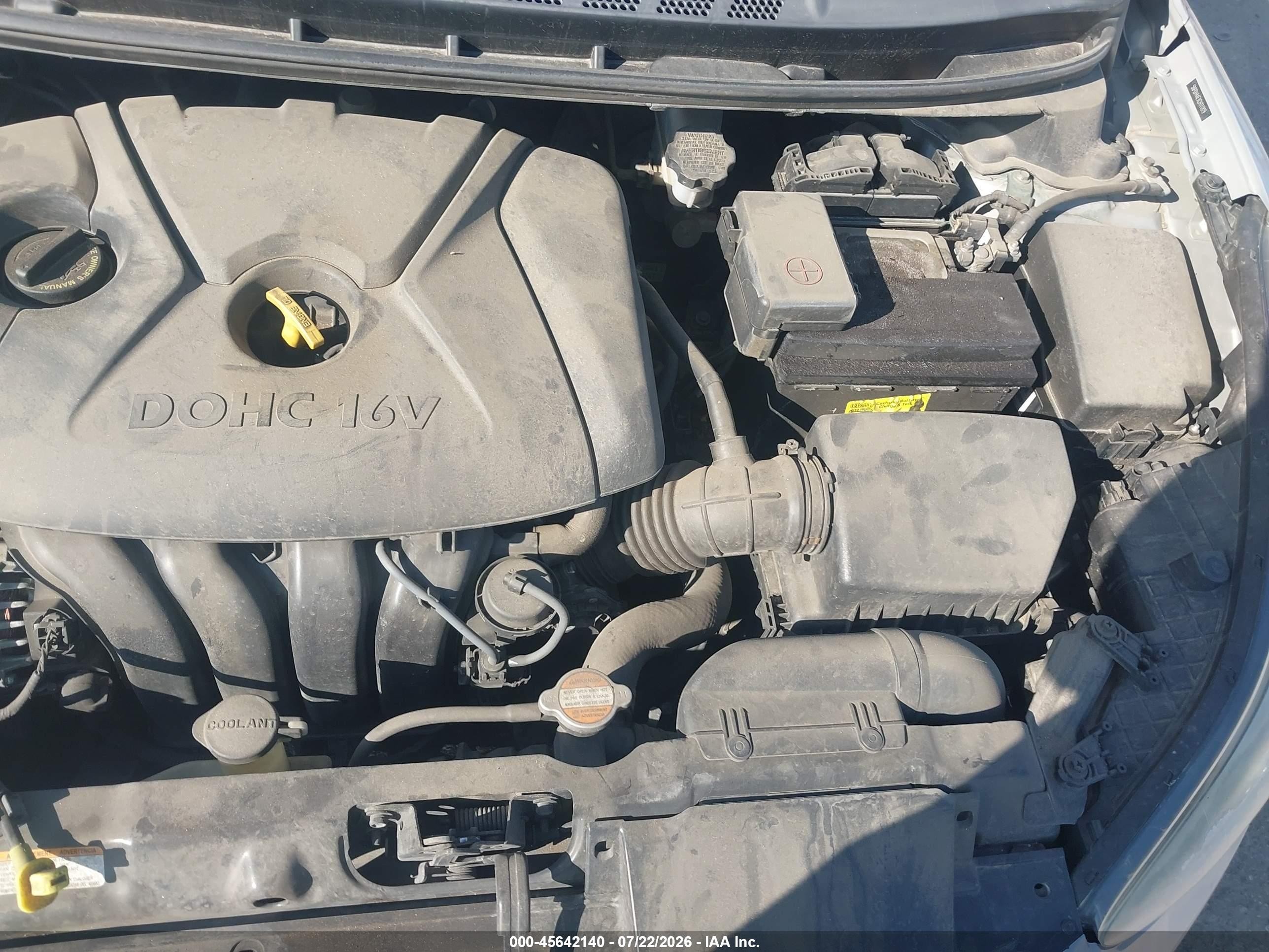 2012 Hyundai Elantra Gls Gray vin: 5NPDH4AEXCH111819
