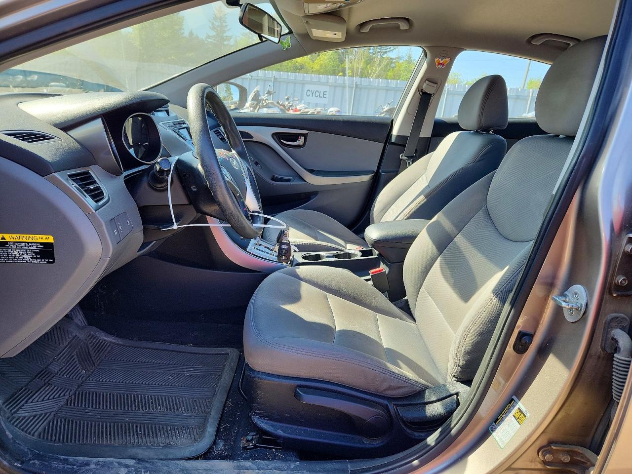 2012 Hyundai Elantra Gls Серый vin: 5NPDH4AEXCH117653