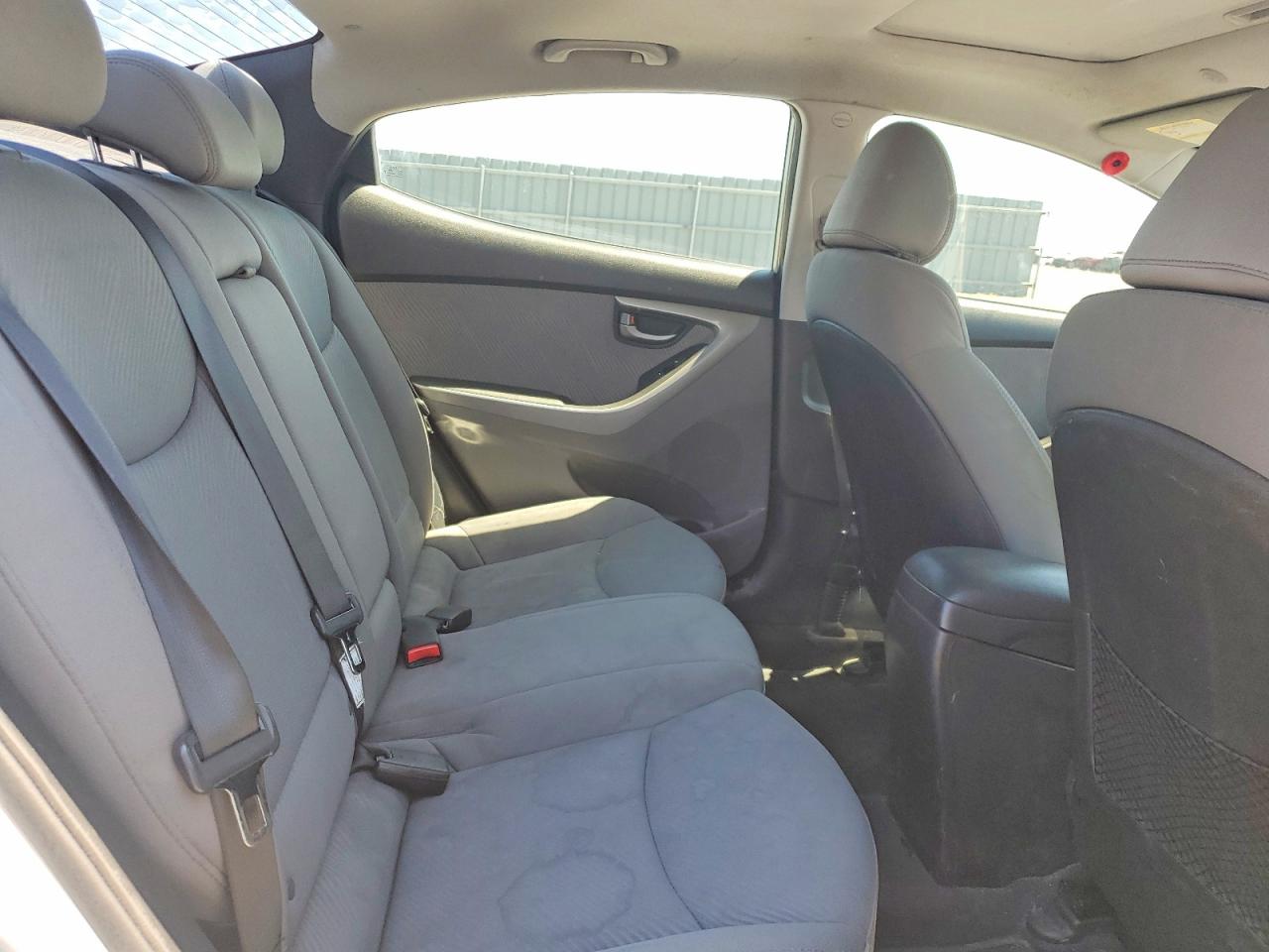 2012 Hyundai Elantra Gls Silver vin: 5NPDH4AEXCH138633