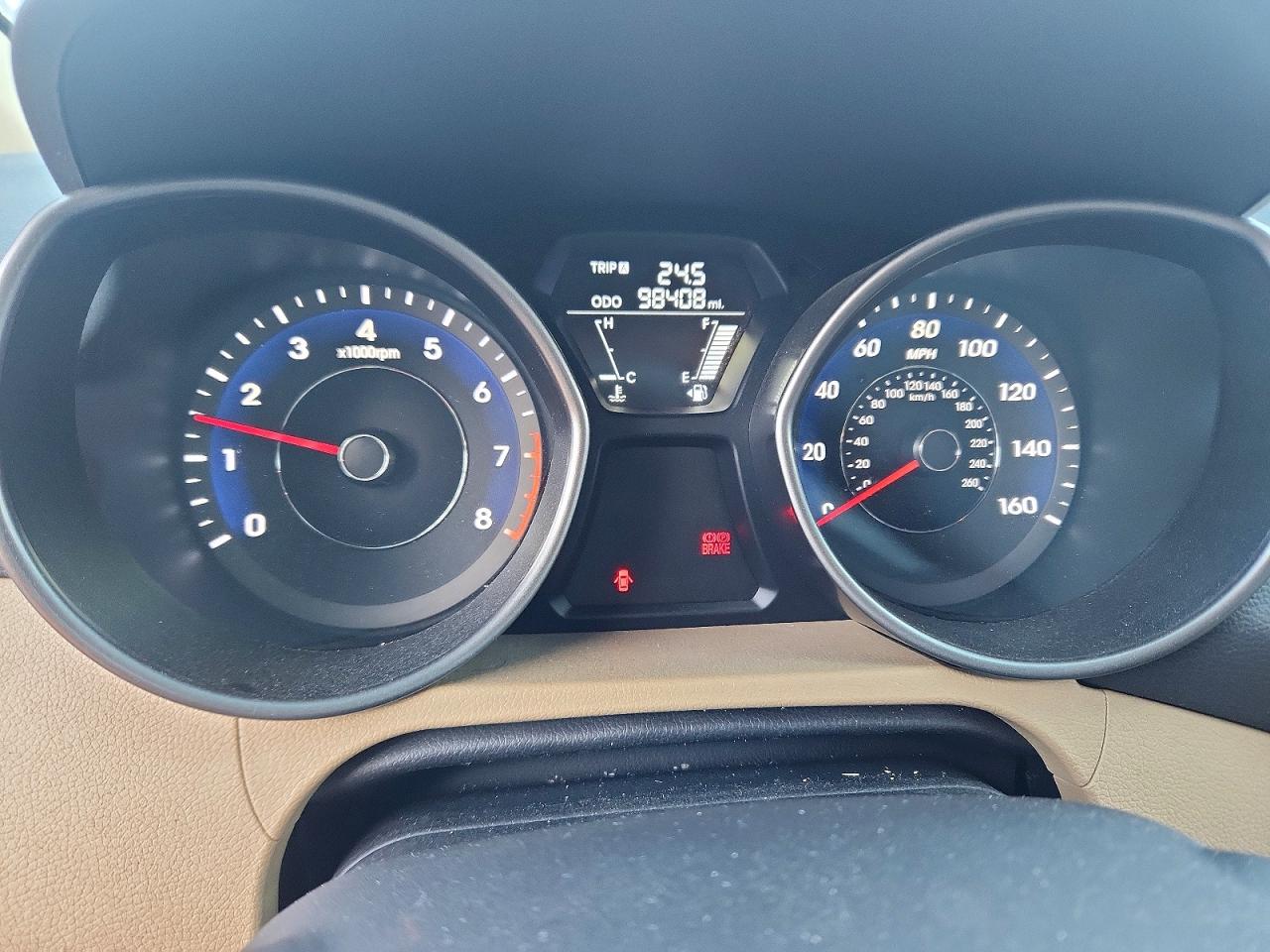 2012 Hyundai Elantra Gls Silver vin: 5NPDH4AEXCH147509