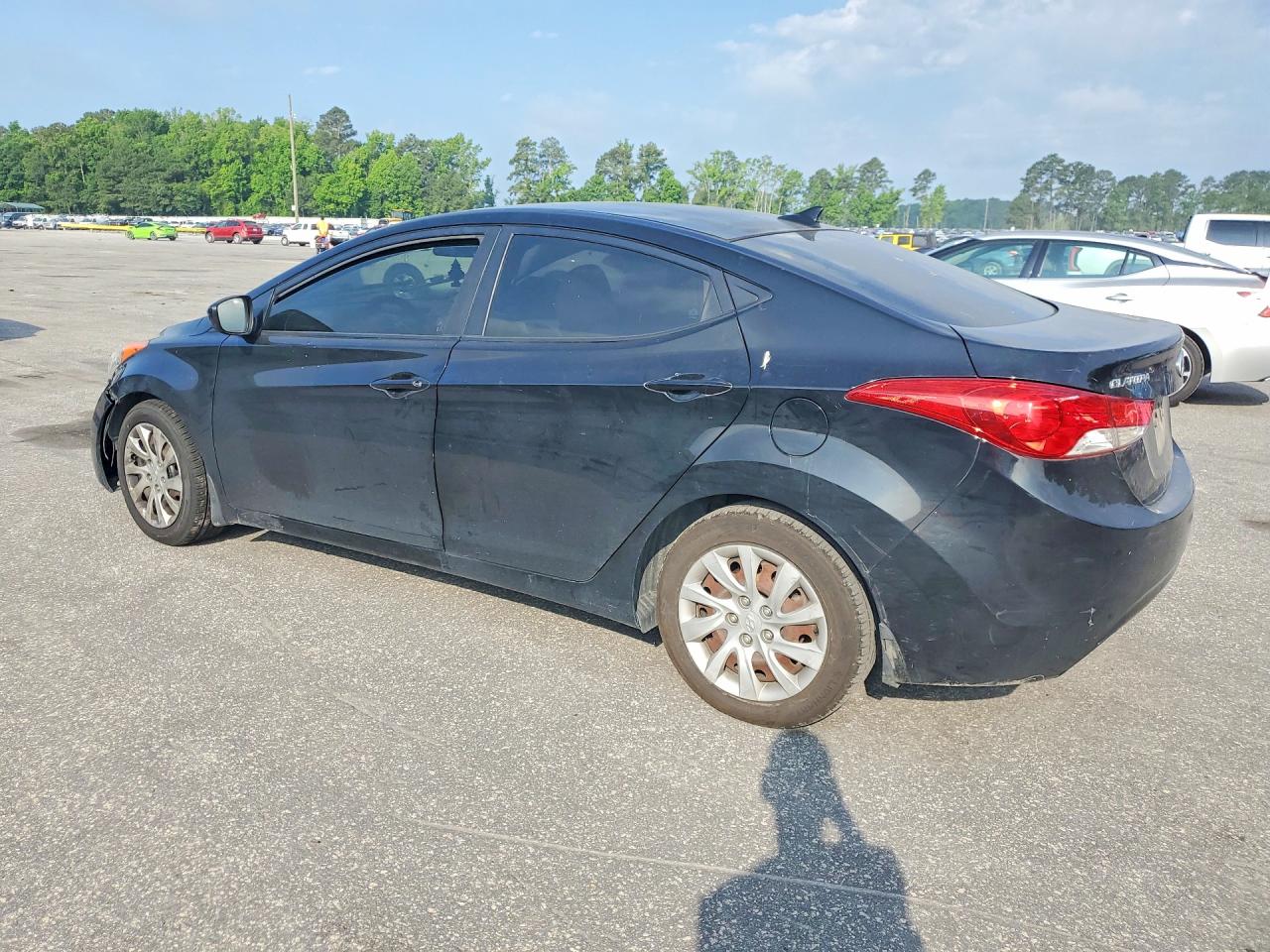 2013 Hyundai Elantra Gls Черный vin: 5NPDH4AEXDH159869