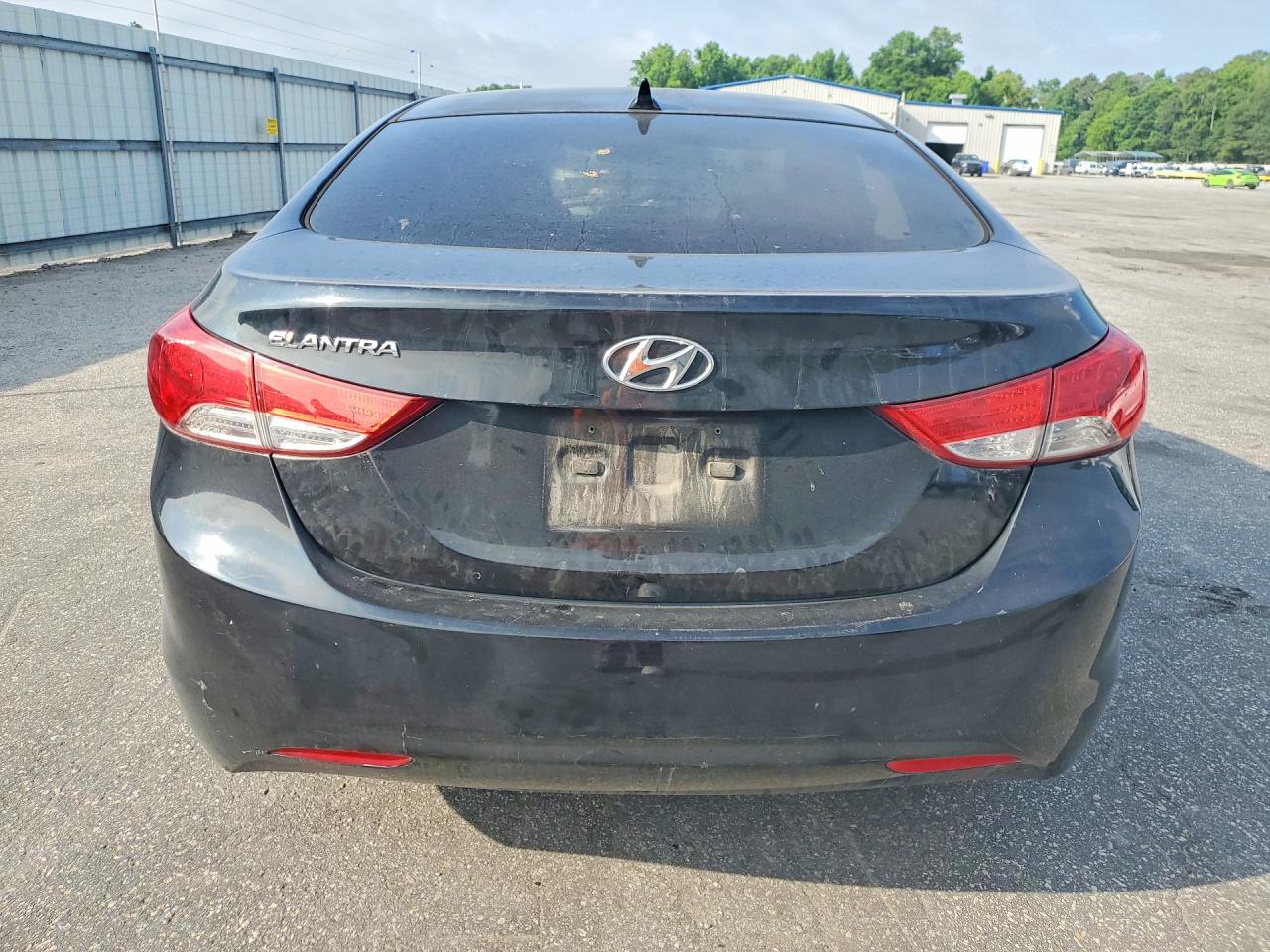 2013 Hyundai Elantra Gls Черный vin: 5NPDH4AEXDH159869