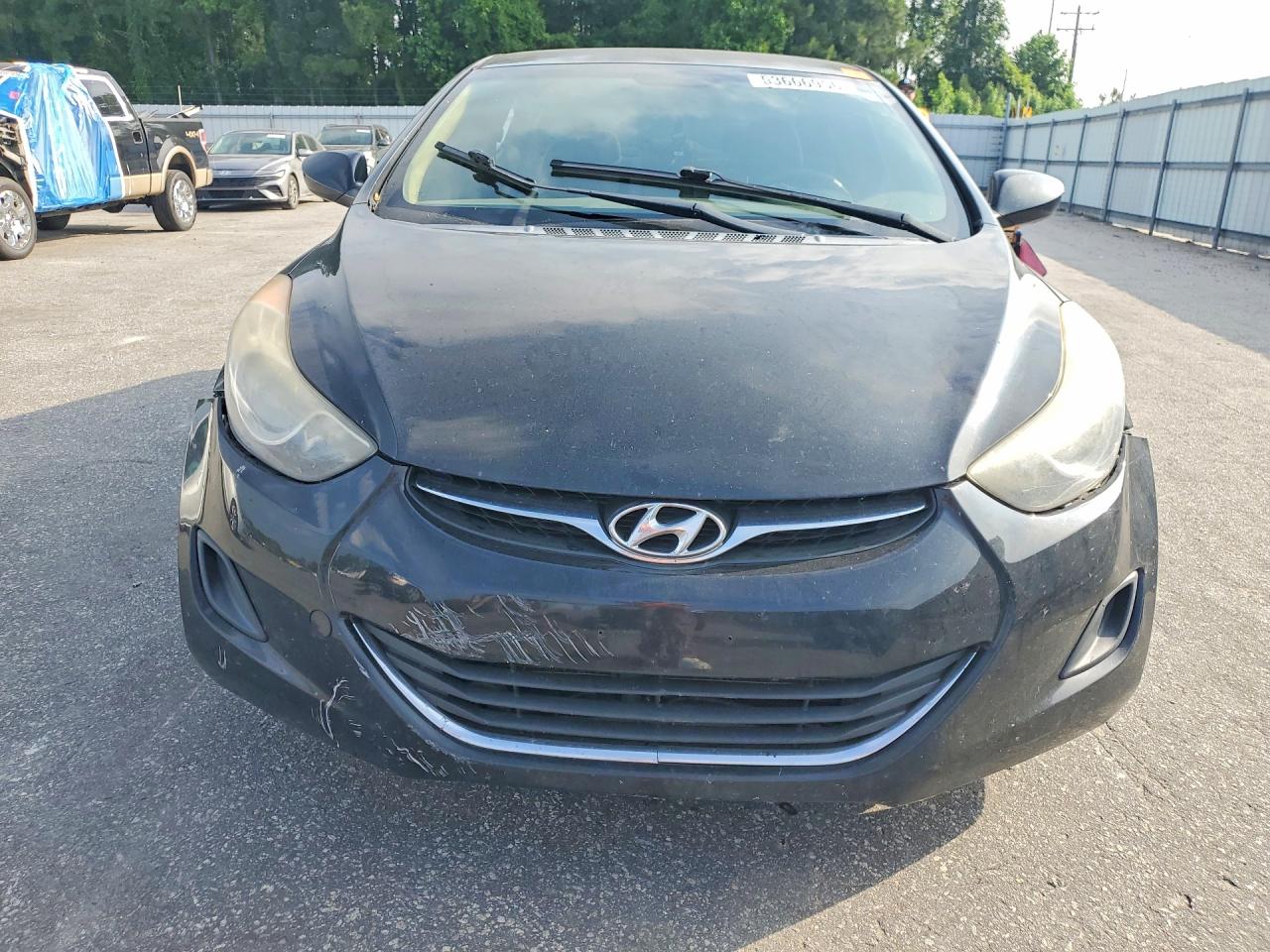 2013 Hyundai Elantra Gls Черный vin: 5NPDH4AEXDH159869
