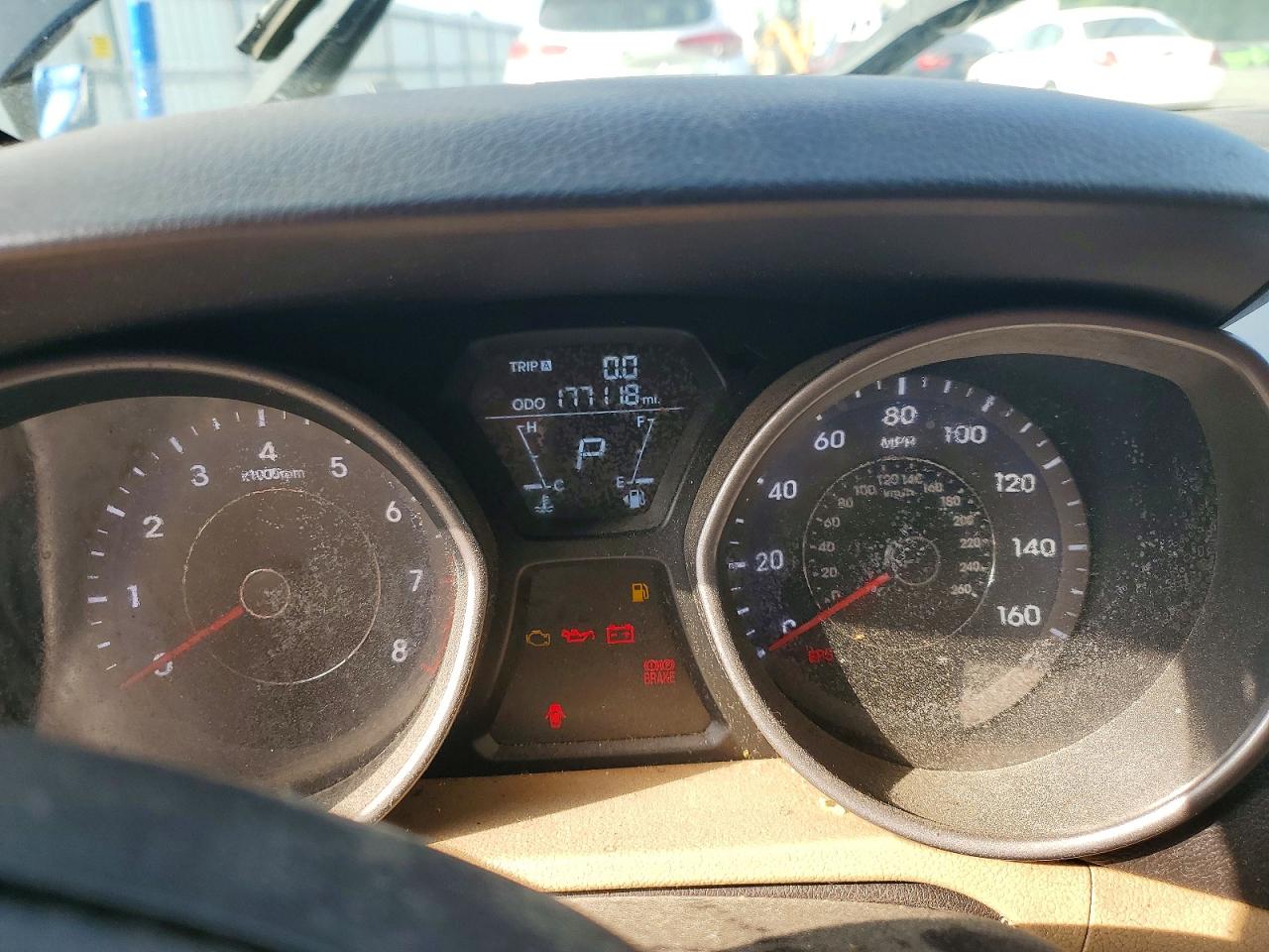 2013 Hyundai Elantra Gls Черный vin: 5NPDH4AEXDH159869