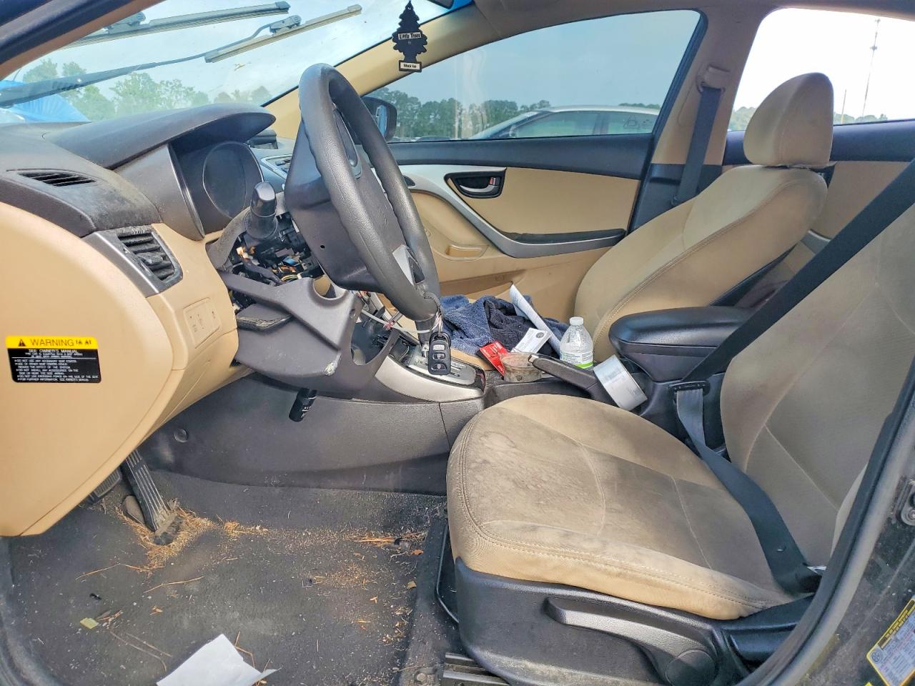 2013 Hyundai Elantra Gls Черный vin: 5NPDH4AEXDH159869