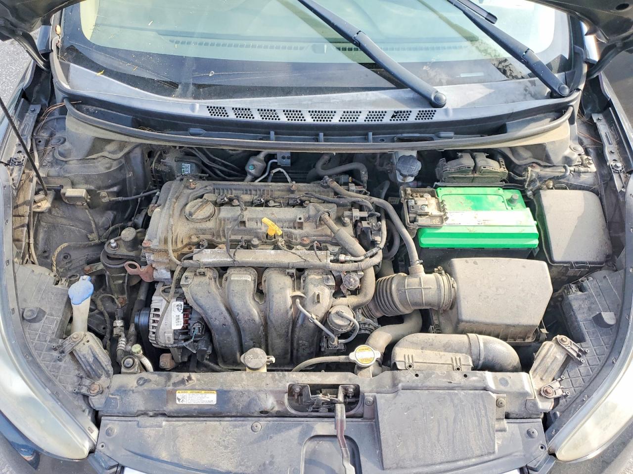 2013 Hyundai Elantra Gls Черный vin: 5NPDH4AEXDH159869