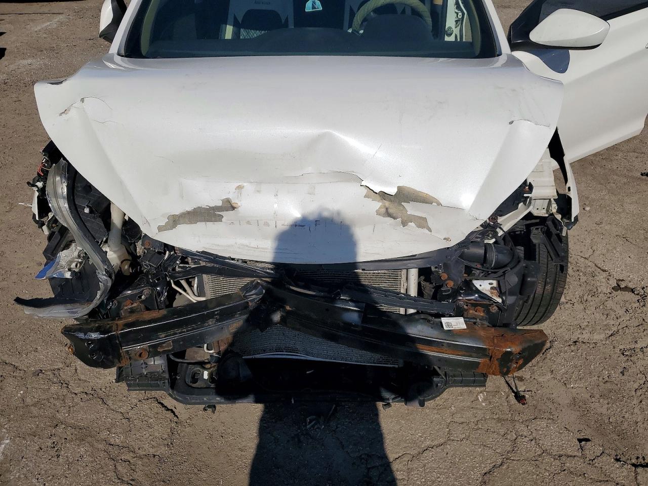 2013 Hyundai Elantra Gls Белый vin: 5NPDH4AEXDH168409