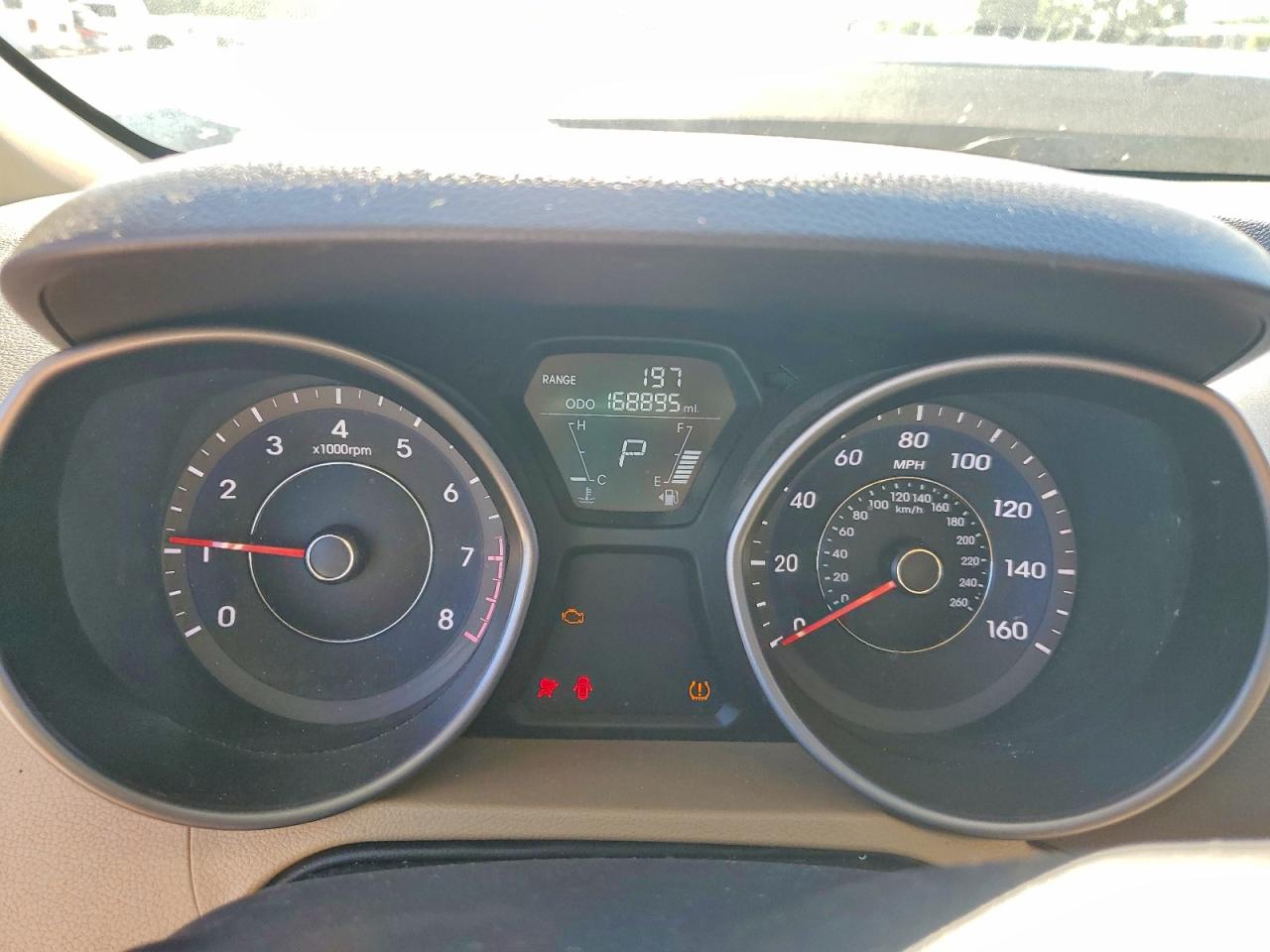 2013 Hyundai Elantra Gls Белый vin: 5NPDH4AEXDH168409