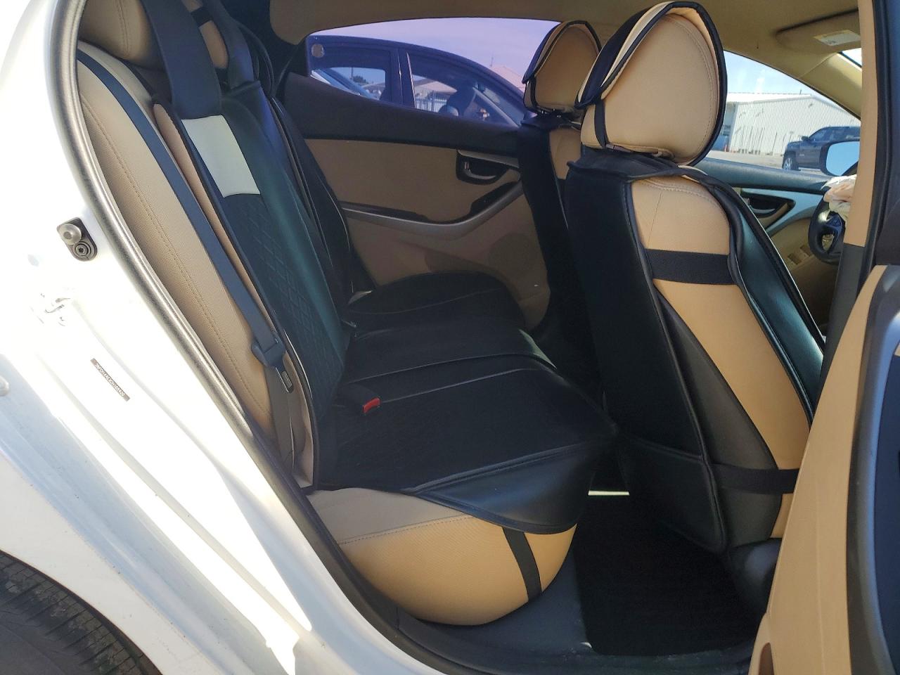 2013 Hyundai Elantra Gls Белый vin: 5NPDH4AEXDH168409