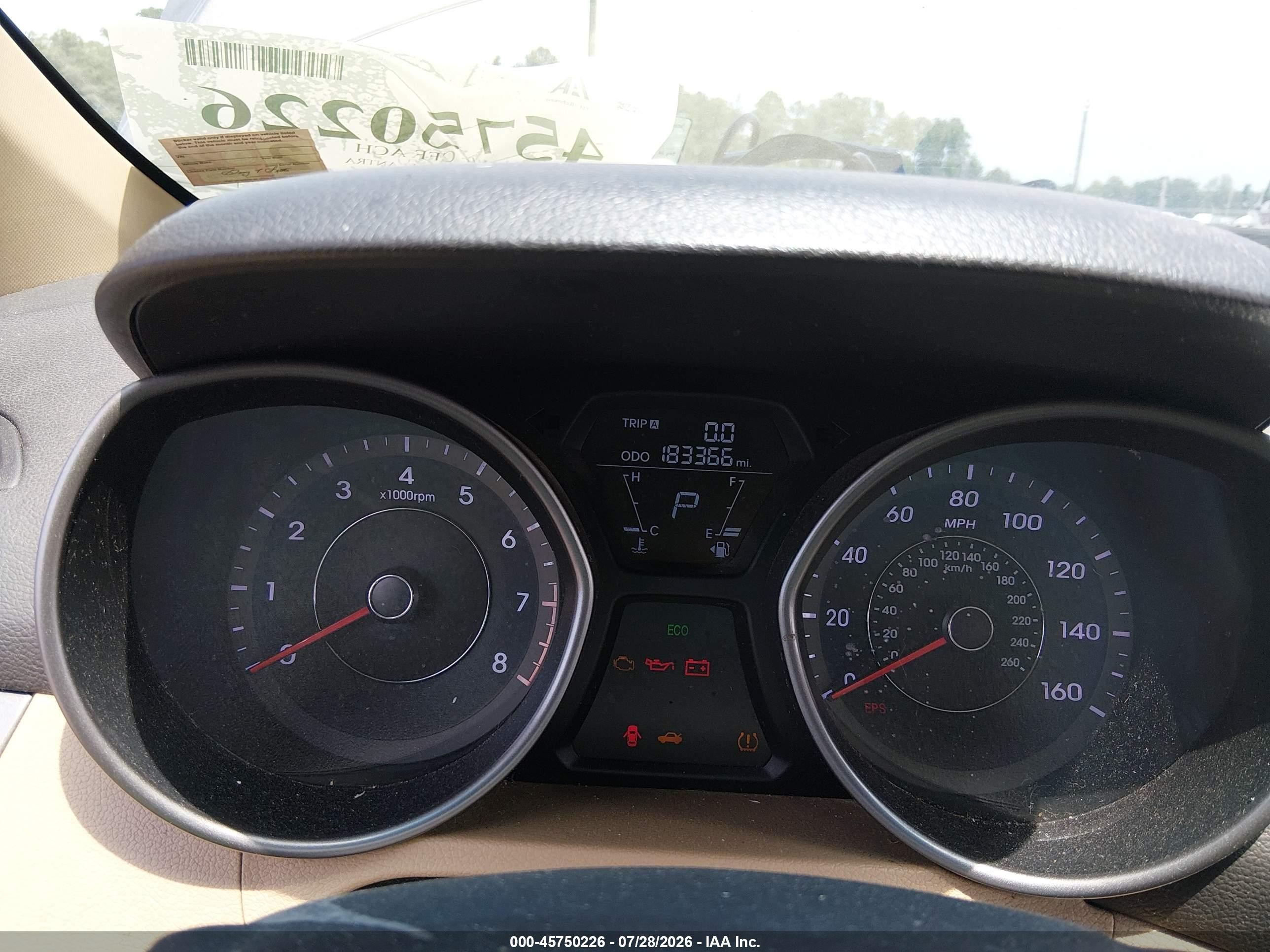 2013 Hyundai Elantra Gls Gray vin: 5NPDH4AEXDH179491