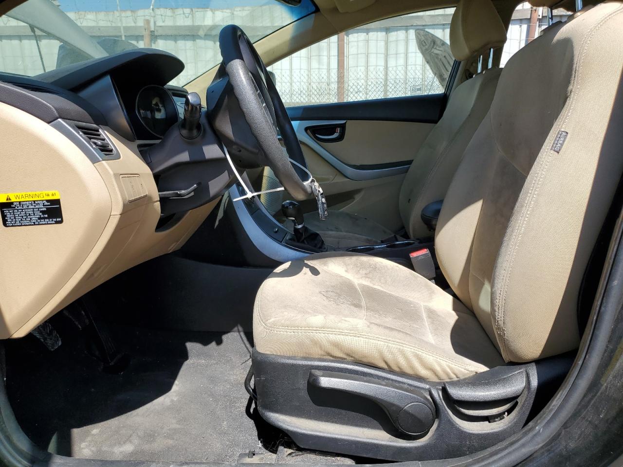 2013 Hyundai Elantra Gls Black vin: 5NPDH4AEXDH198901