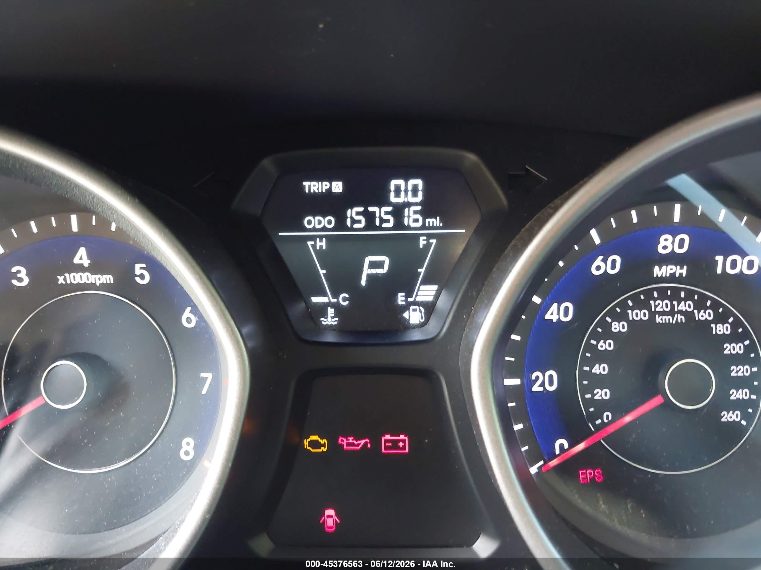 2013 Hyundai Elantra Gls Серый vin: 5NPDH4AEXDH202154