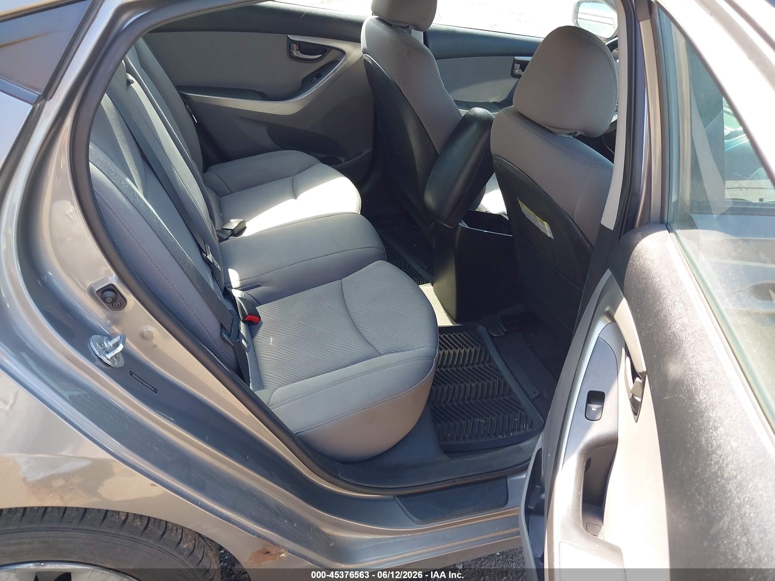 2013 Hyundai Elantra Gls Серый vin: 5NPDH4AEXDH202154