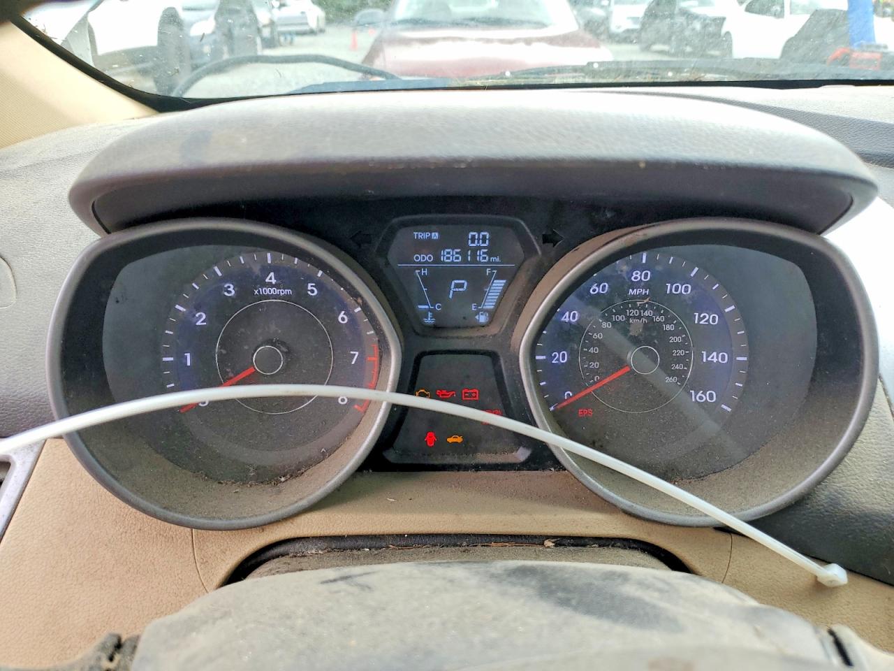 2013 Hyundai Elantra Limited White vin: 5NPDH4AEXDH215941