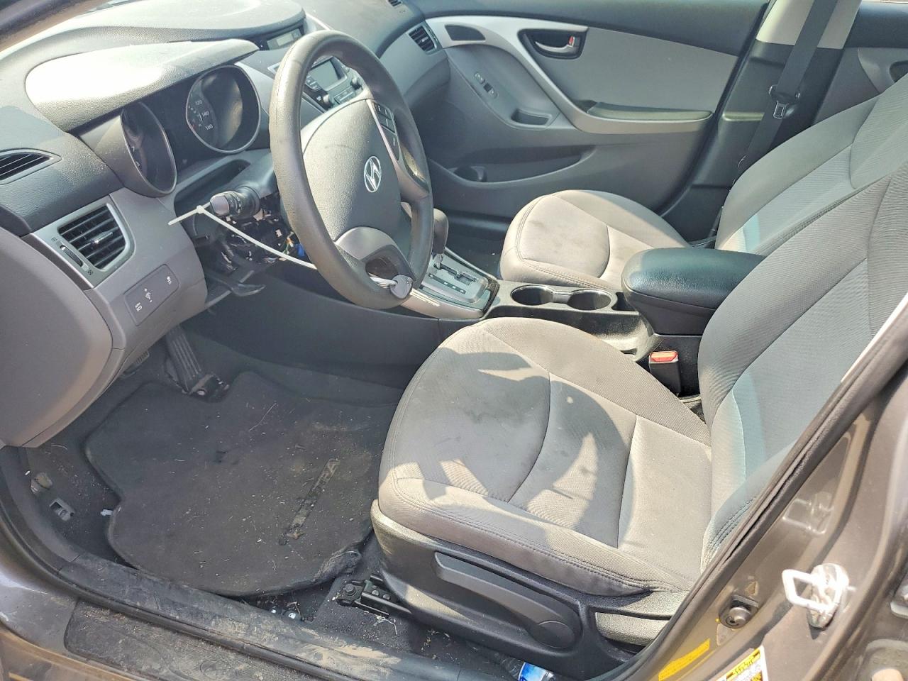 2013 Hyundai Elantra Gls Silver vin: 5NPDH4AEXDH231461