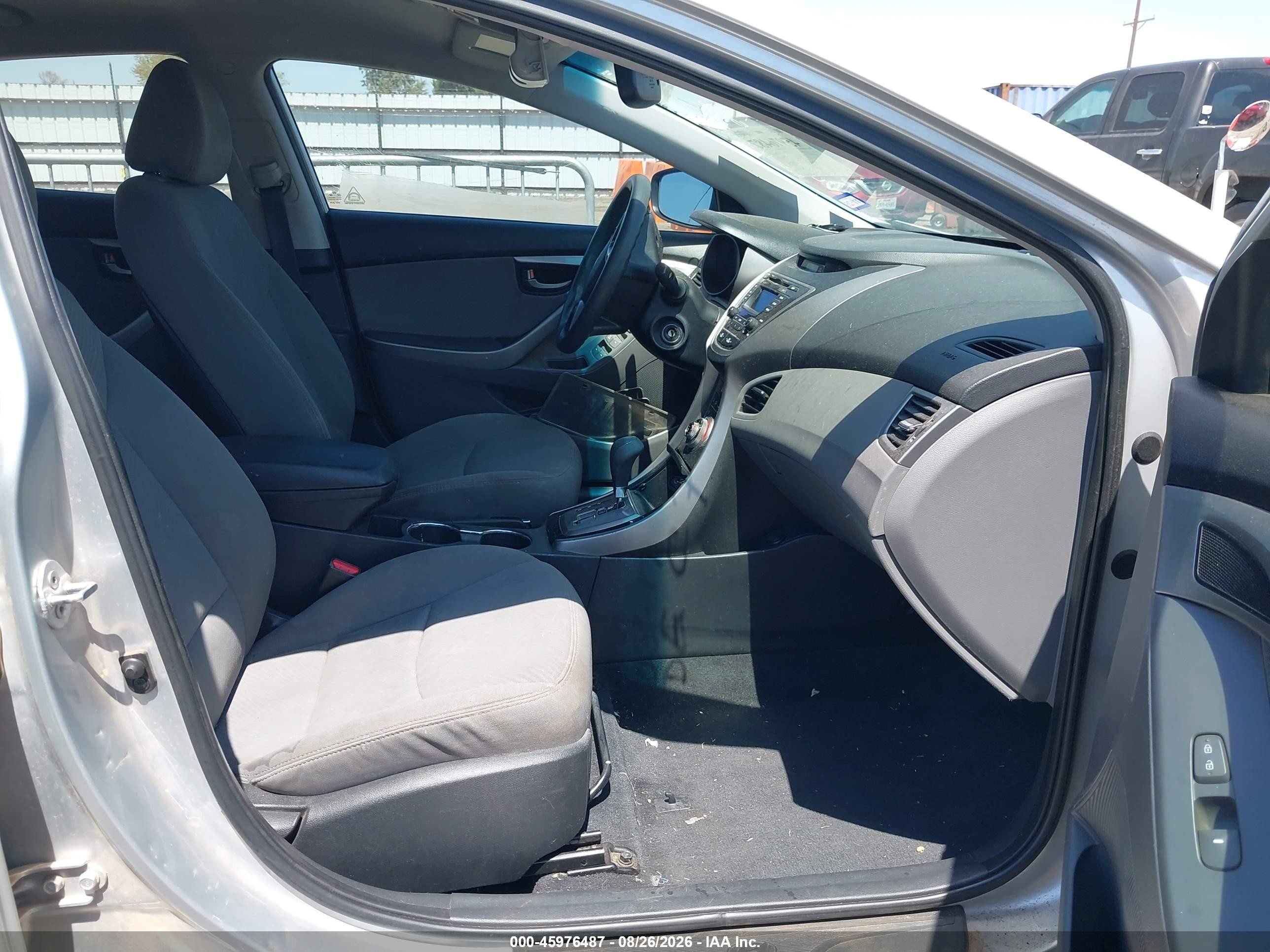 2013 Hyundai Elantra Gls Серебряный vin: 5NPDH4AEXDH237261