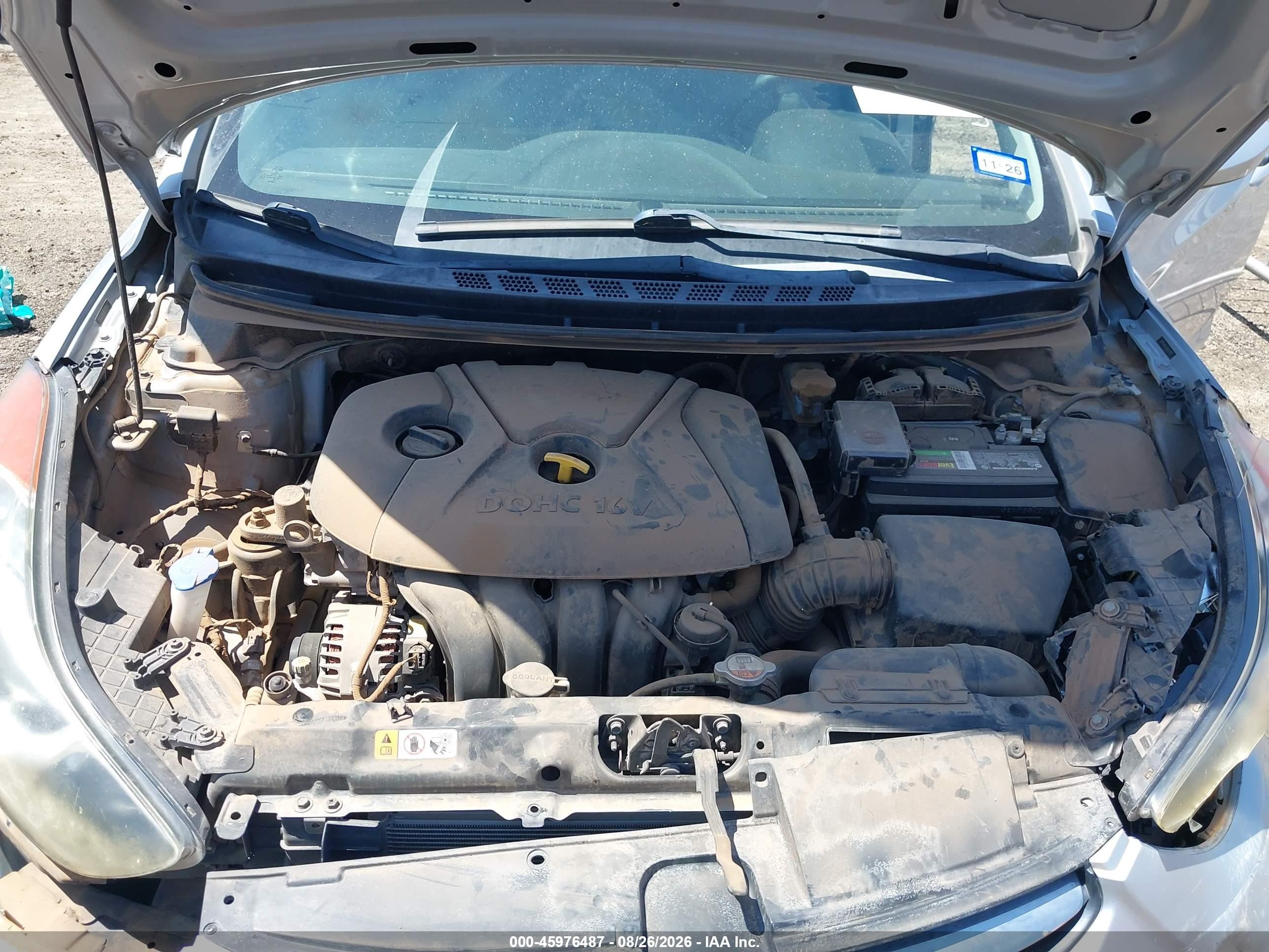 2013 Hyundai Elantra Gls Серебряный vin: 5NPDH4AEXDH237261