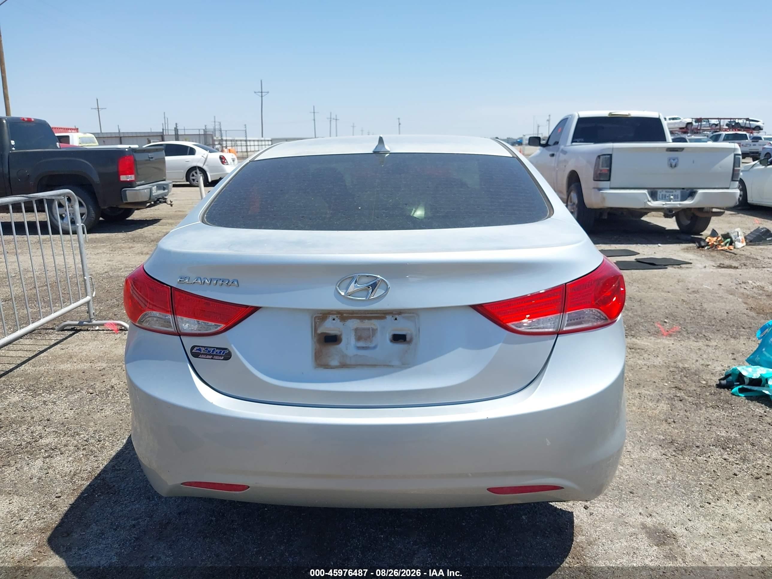2013 Hyundai Elantra Gls Серебряный vin: 5NPDH4AEXDH237261
