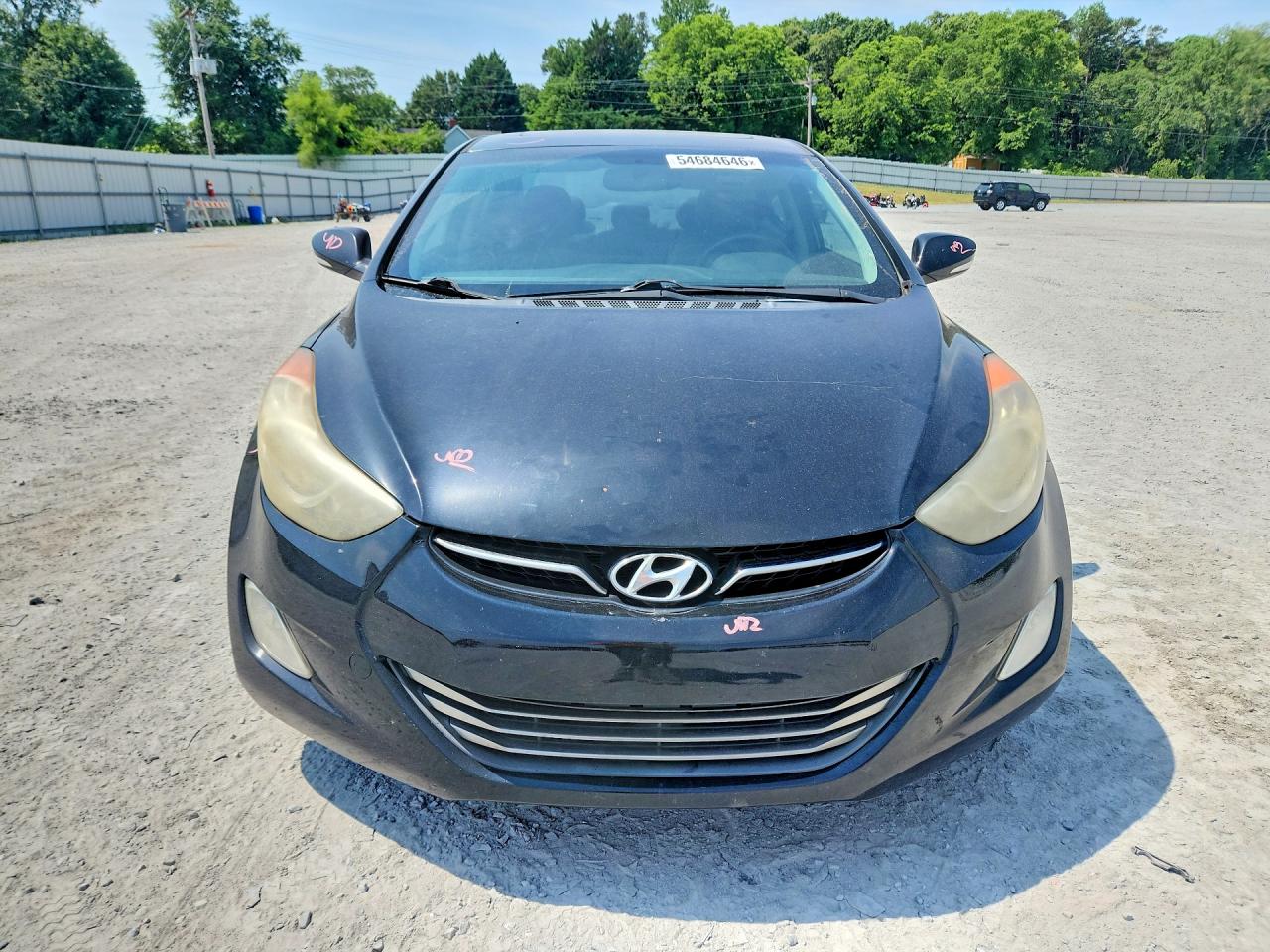 2013 Hyundai Elantra Limited Black vin: 5NPDH4AEXDH241794