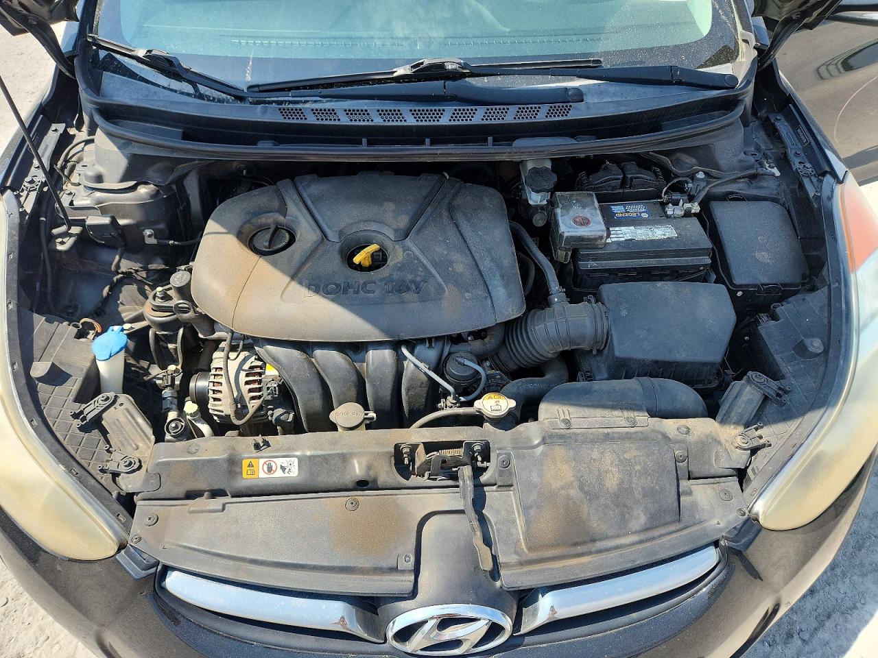 2013 Hyundai Elantra Limited Black vin: 5NPDH4AEXDH241794