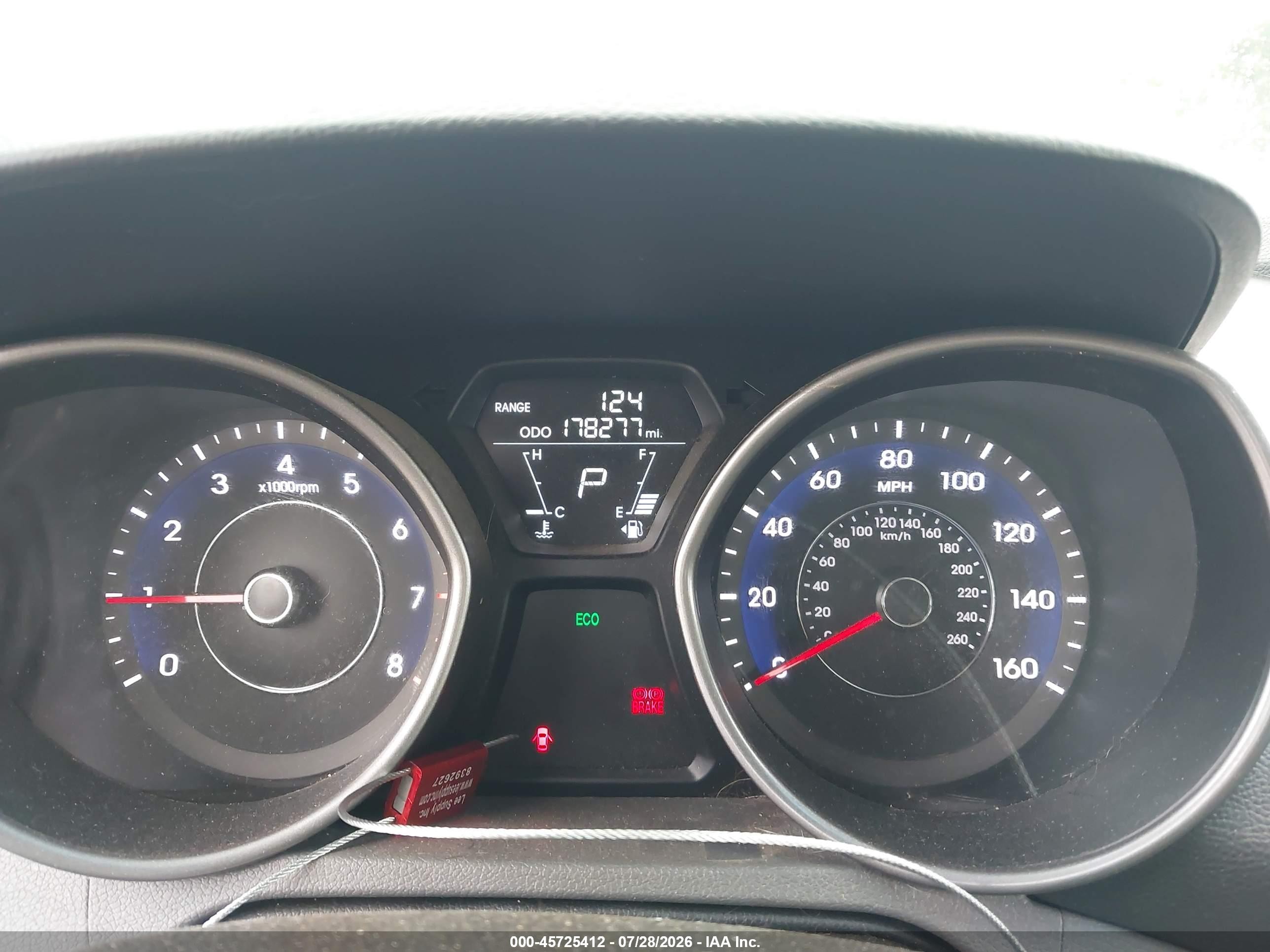 2013 Hyundai Elantra Gls Silver vin: 5NPDH4AEXDH243397