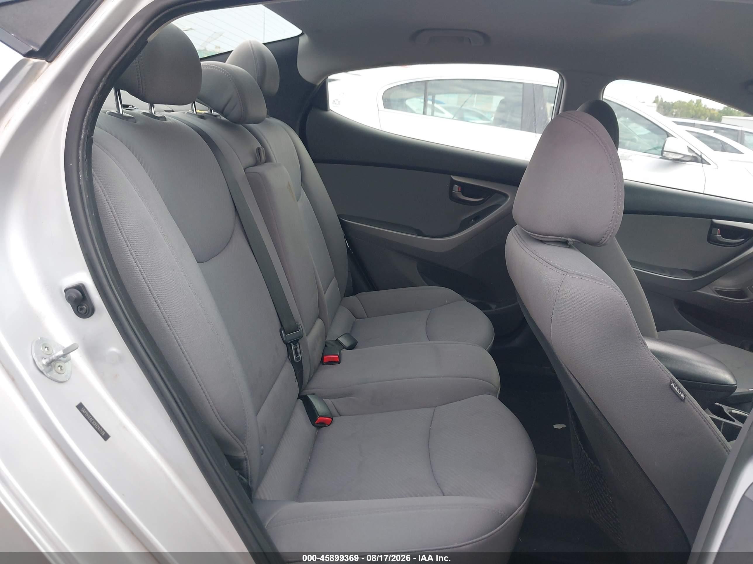 2013 Hyundai Elantra Gls Silver vin: 5NPDH4AEXDH247126
