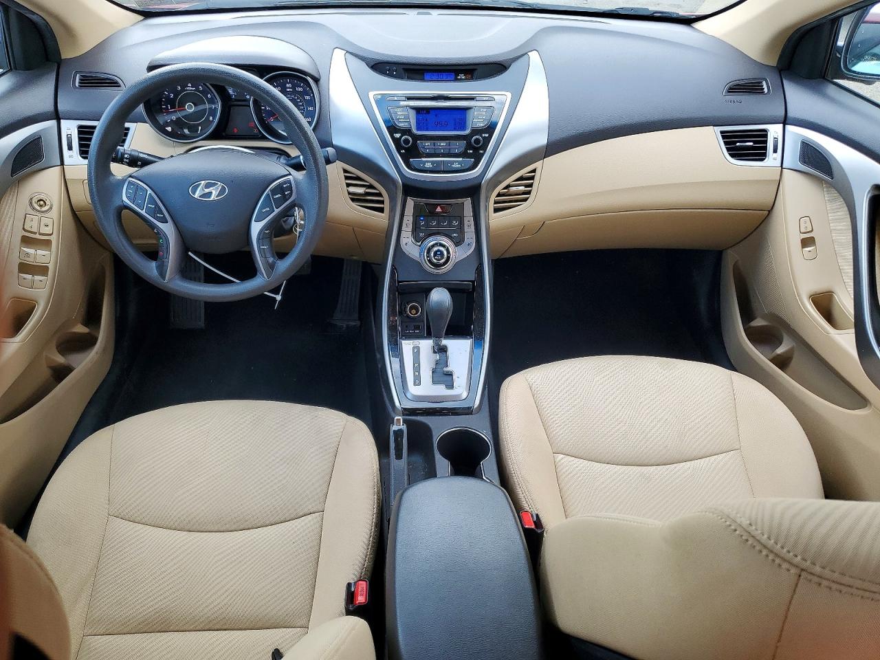 2013 Hyundai Elantra Gls Burgundy vin: 5NPDH4AEXDH247756